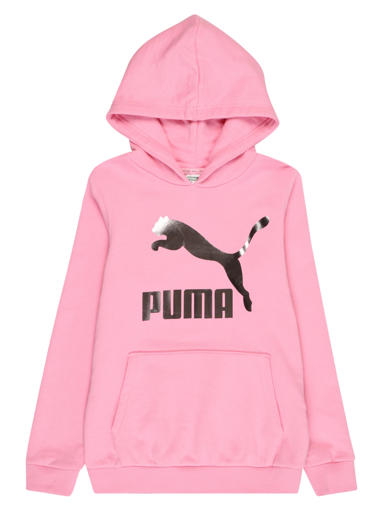 PUMA Majica  roza / srebrna