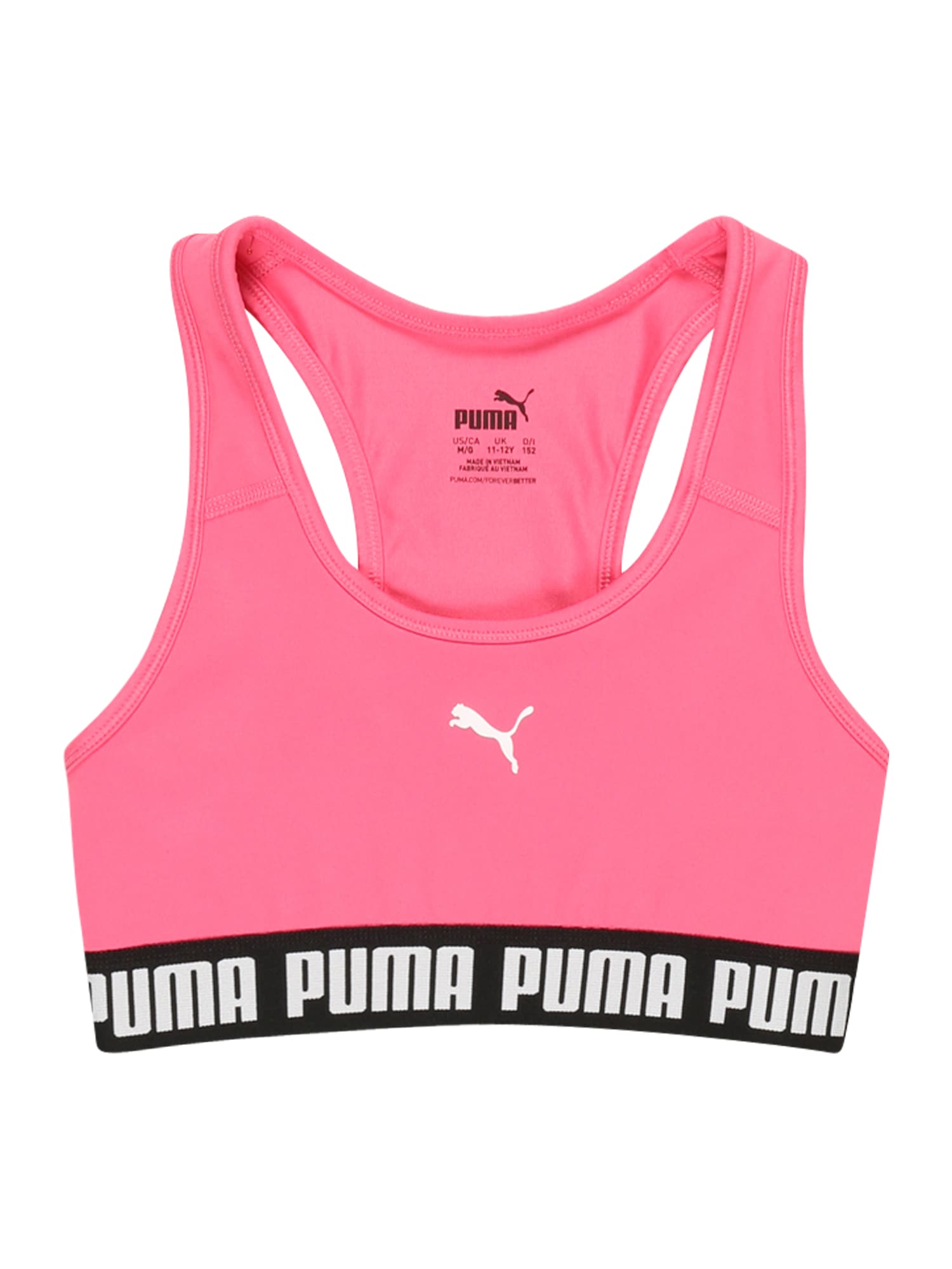PUMA Modrček  roza / črna / bela