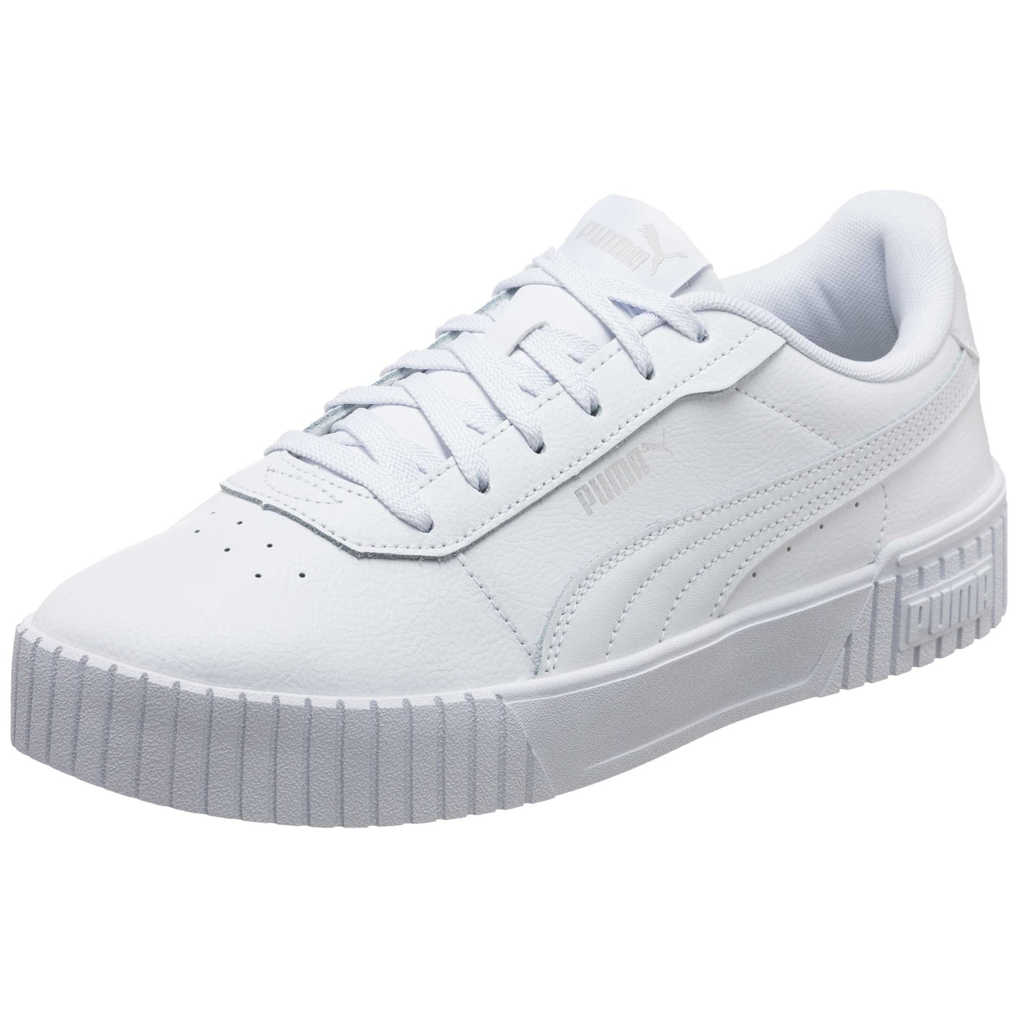 PUMA Nizke superge 'Carina 2.0'  siva / bela