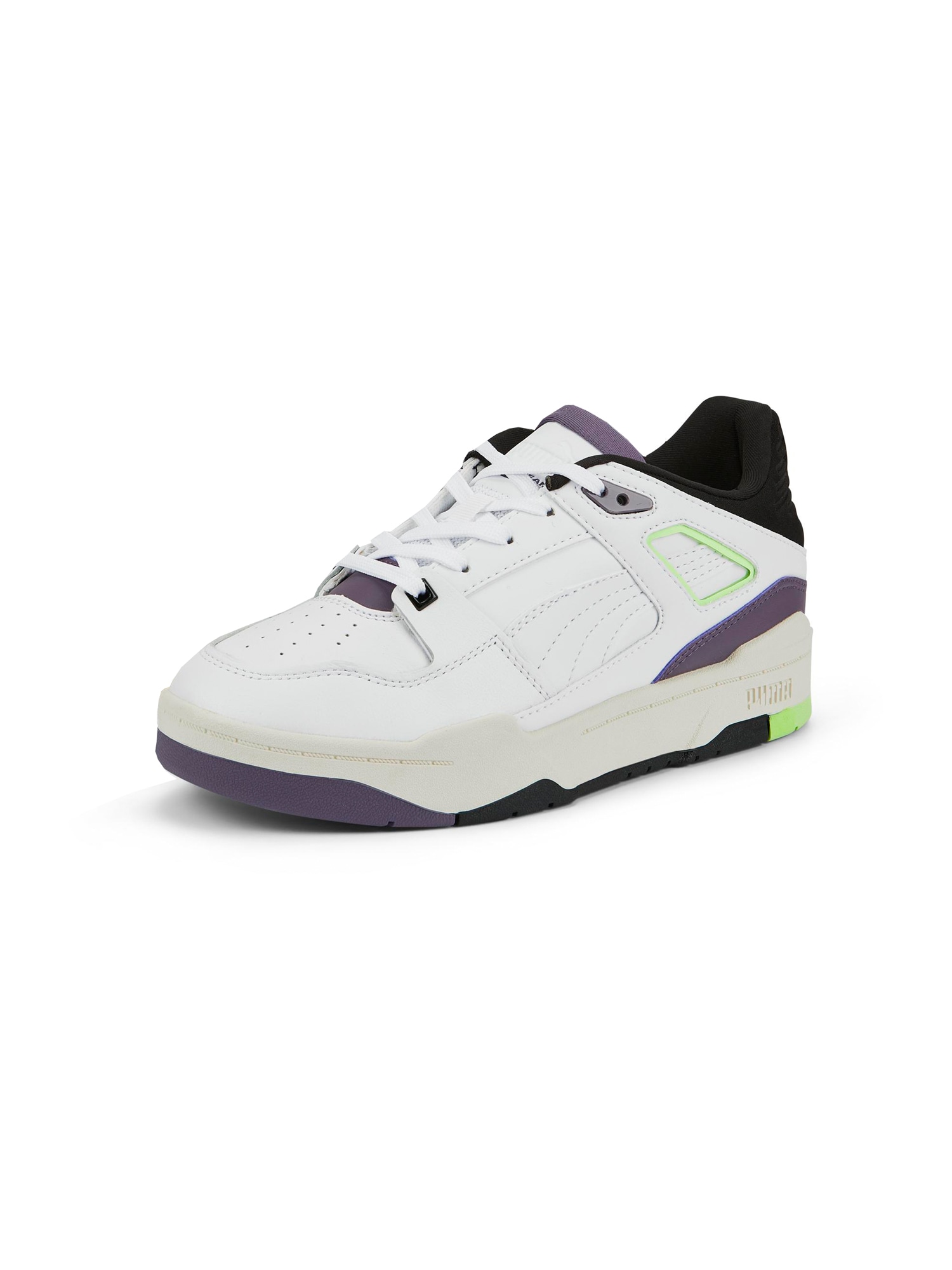 PUMA Nizke superge 'Slipstream'  limeta / temno liila / črna / bela