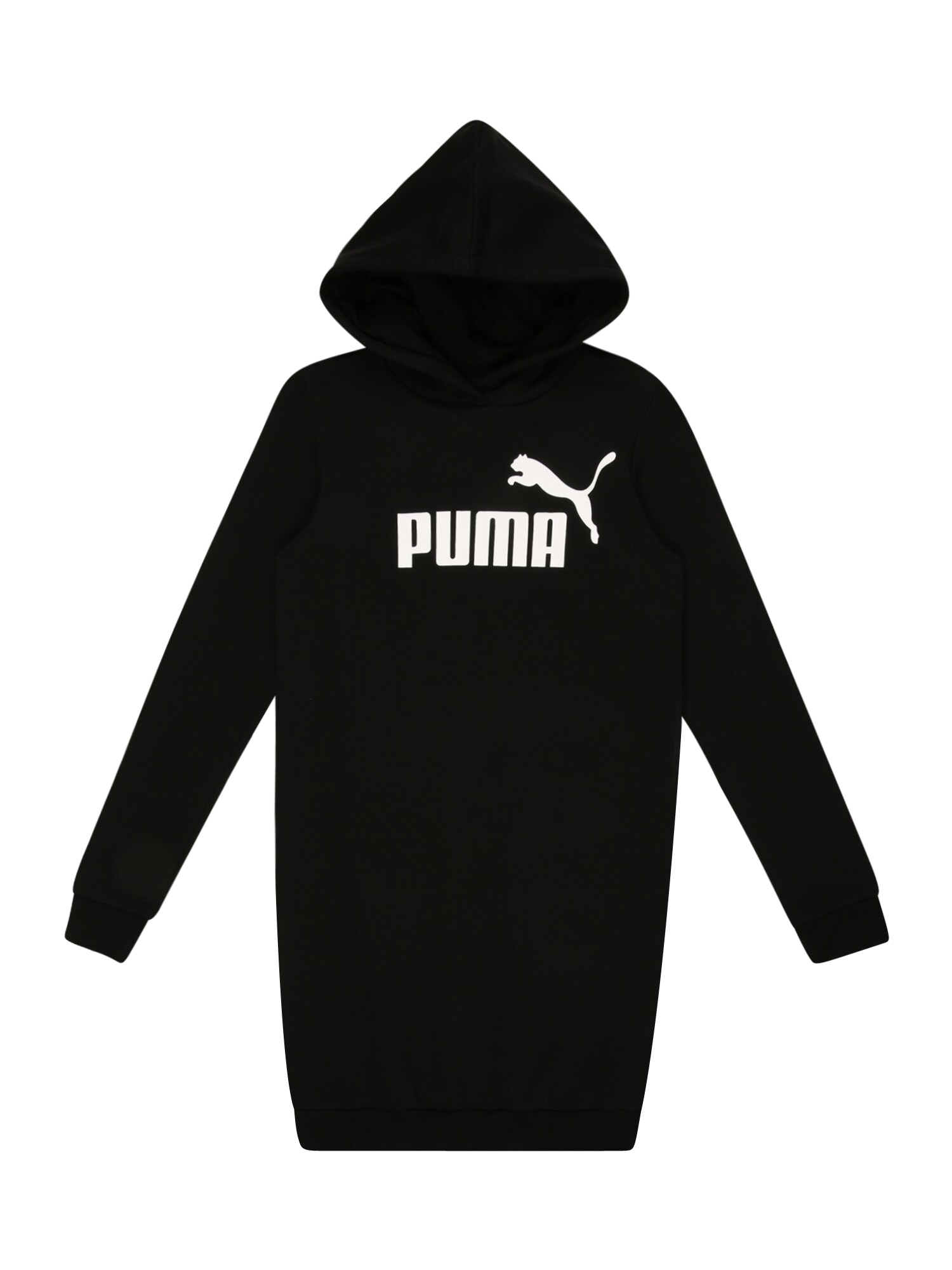 PUMA Obleka  črna / bela