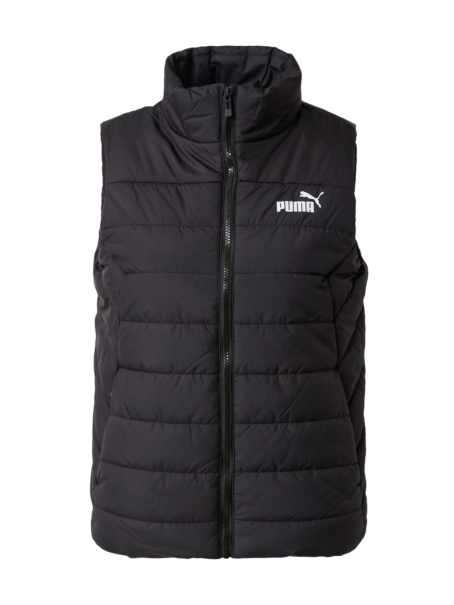 PUMA Športen telovnik  črna / bela