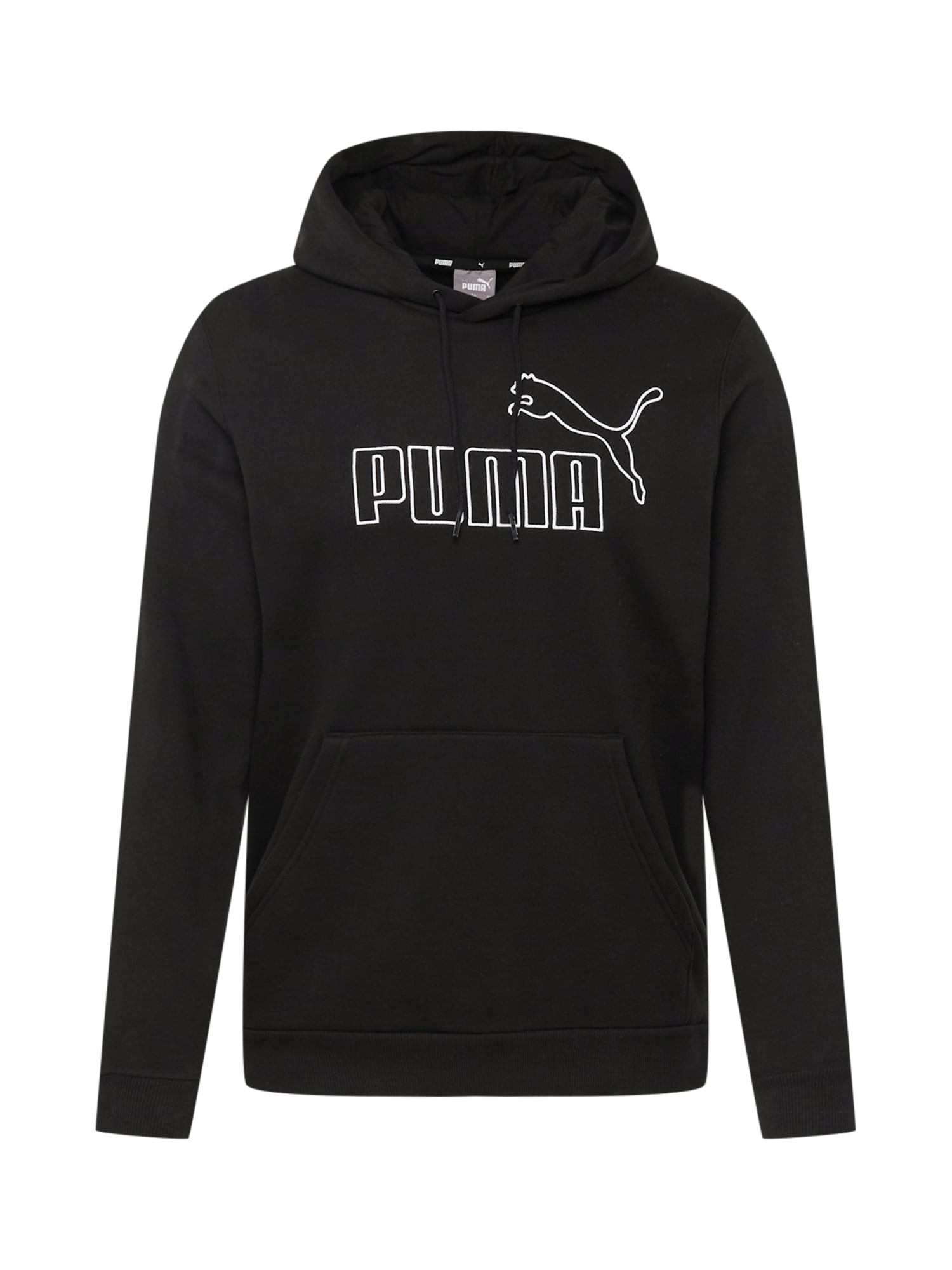 PUMA Športna majica  črna / bela