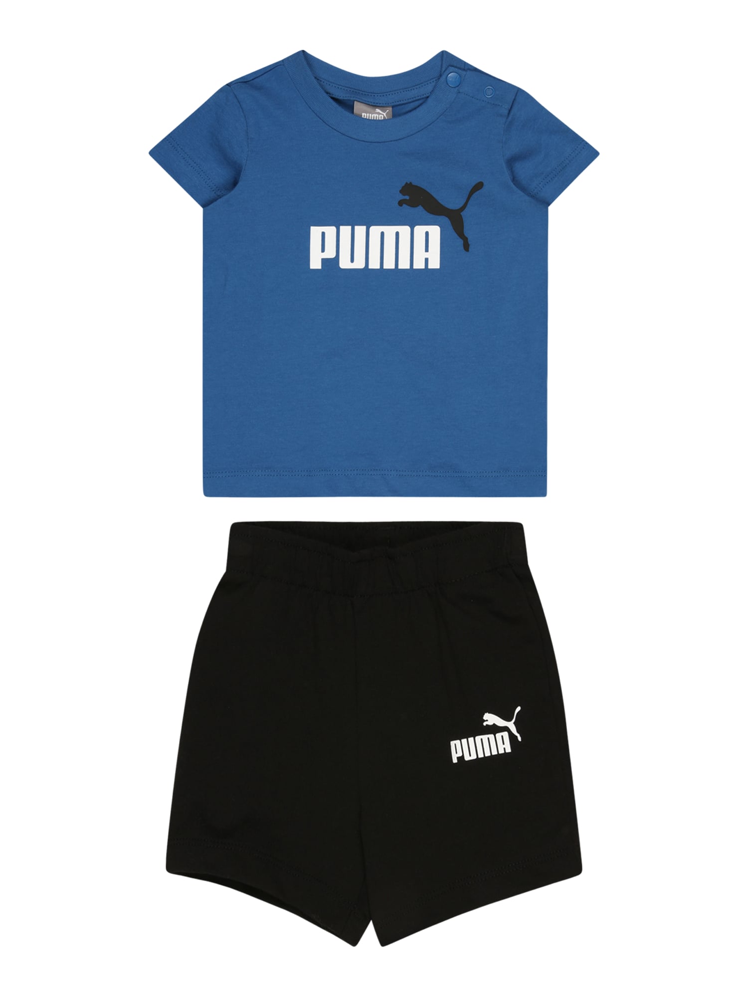 PUMA Športna trenirka  modra / črna / bela