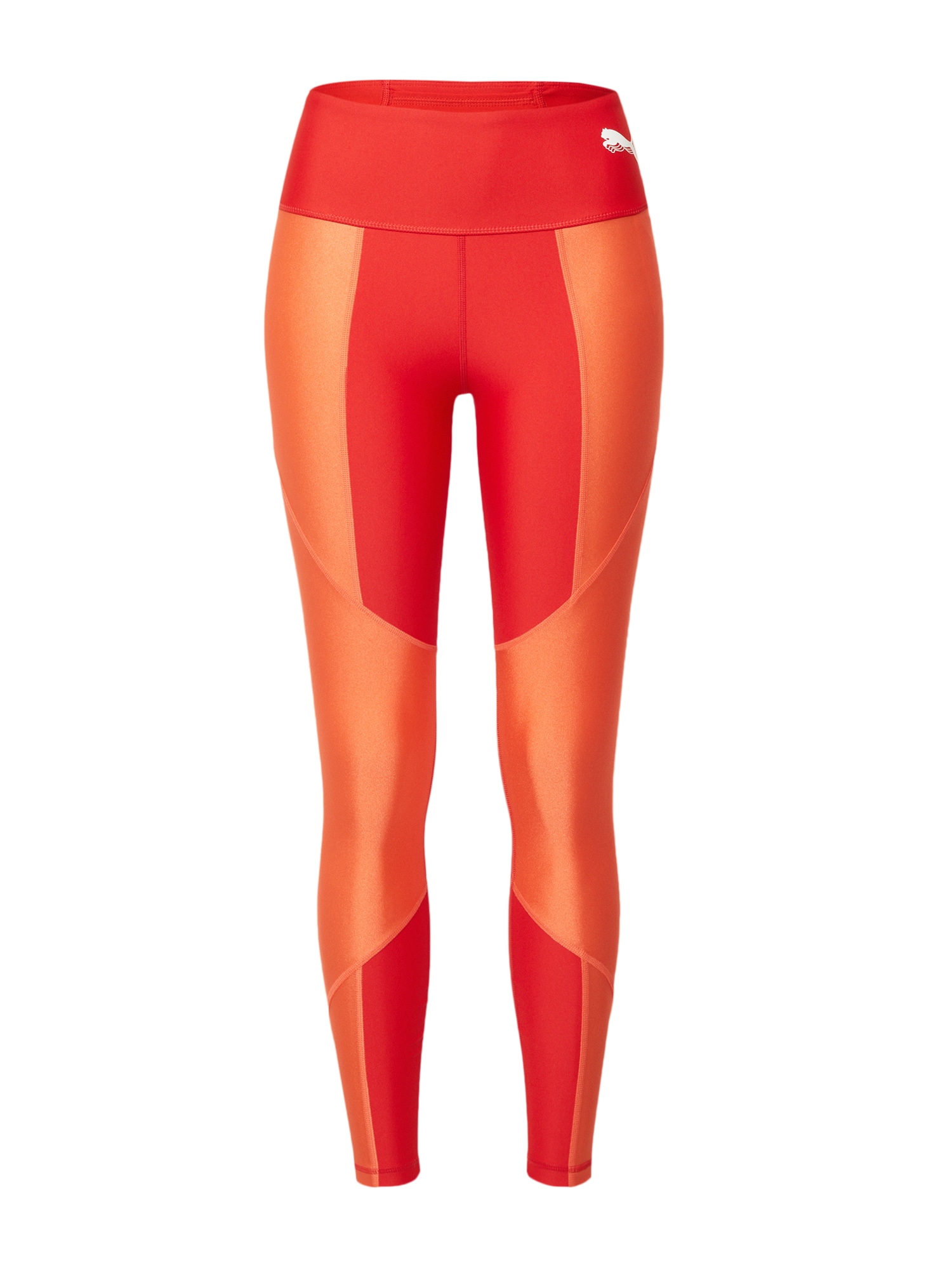 PUMA Športne hlače  oranžna / rdeča / bela