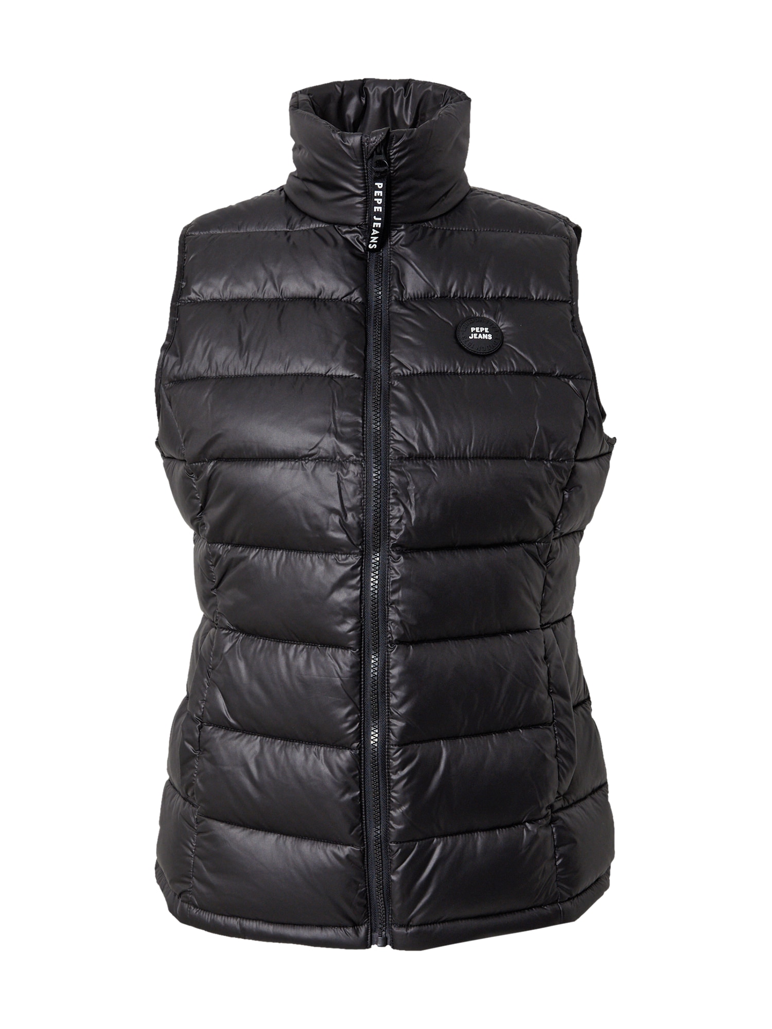Pepe Jeans Brezrokavnik 'Anna'  črna / bela