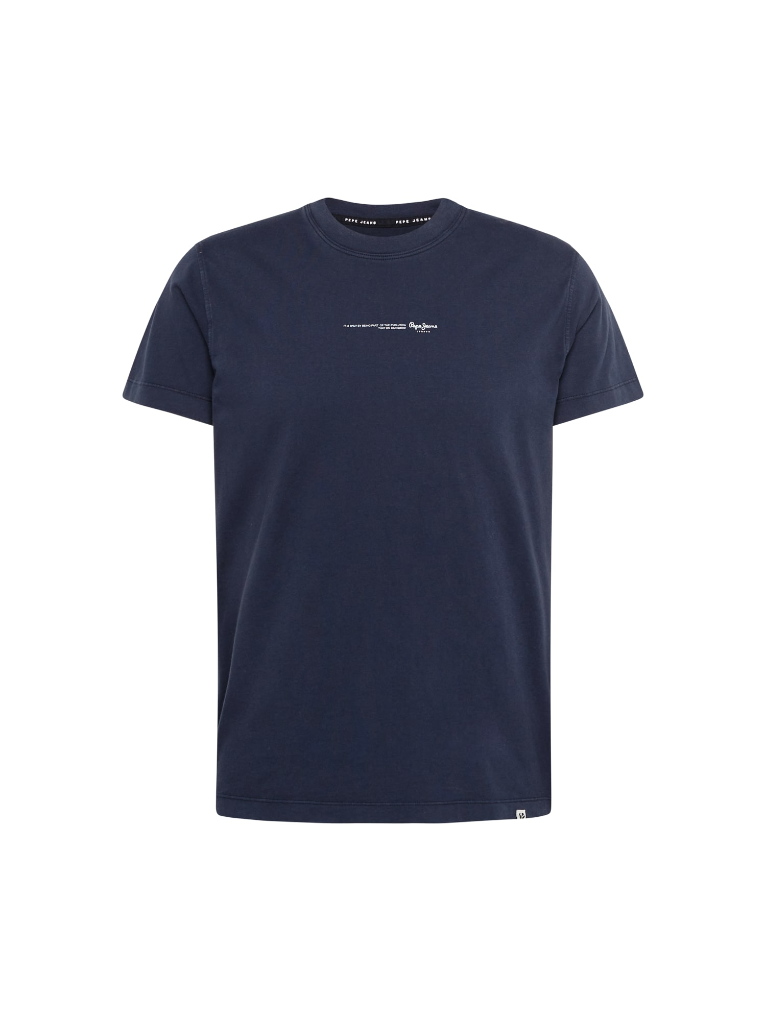 Pepe Jeans Majica 'Andreas'  temno modra / bela