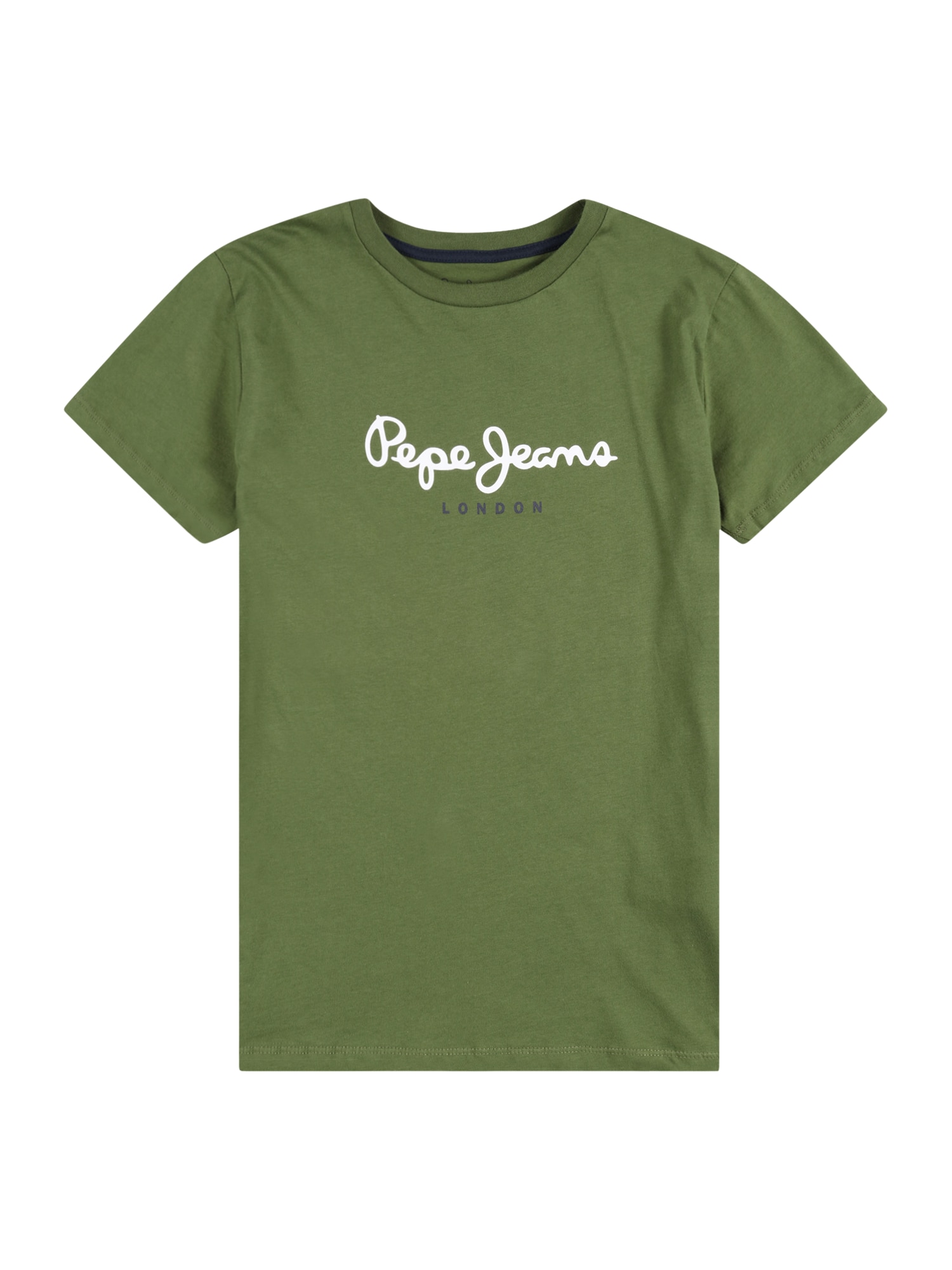 Pepe Jeans Majica  zelena / bela