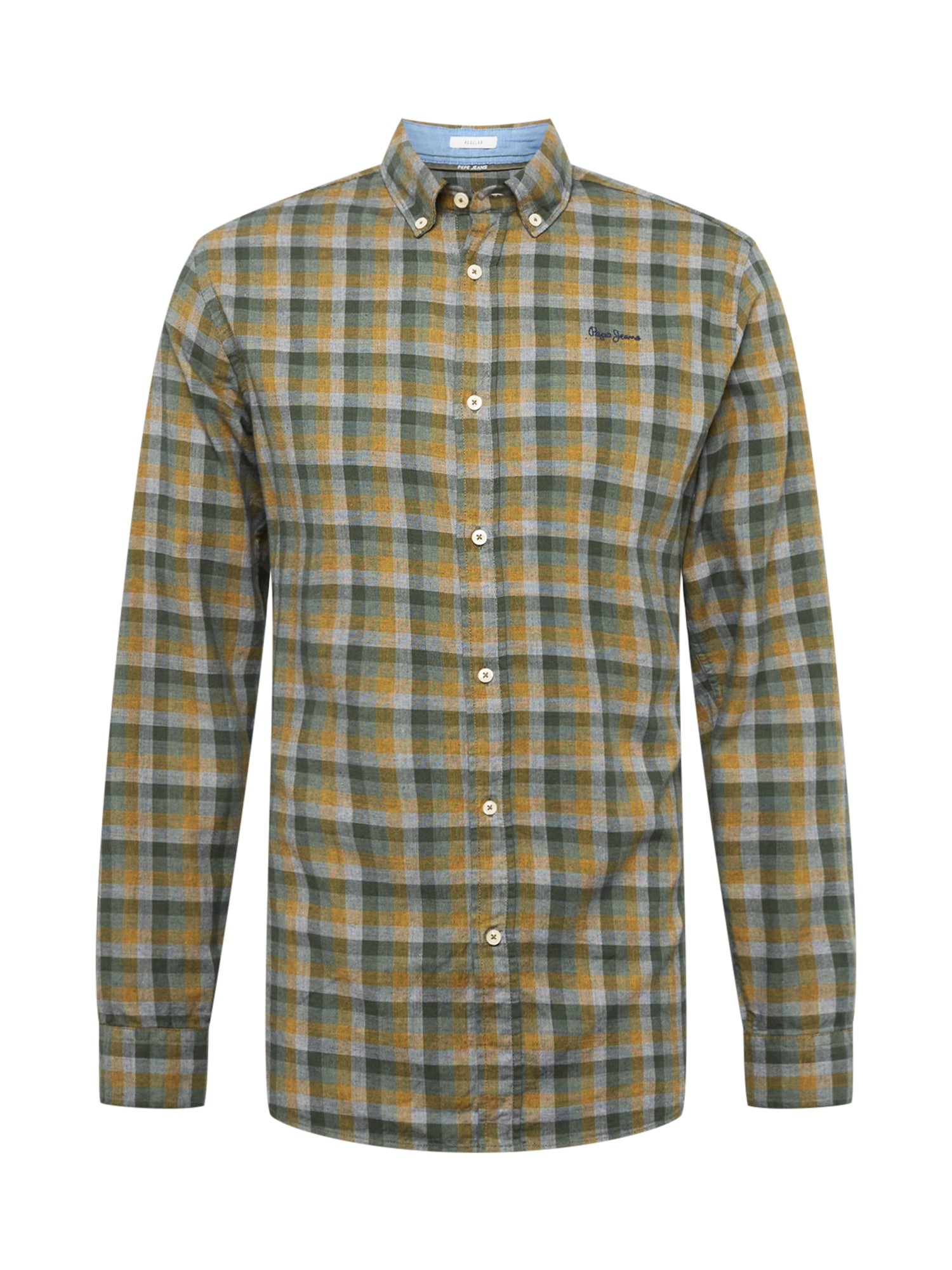 Pepe Jeans Srajca 'Frimley'  zlato-rumena / zelena / pastelno zelena