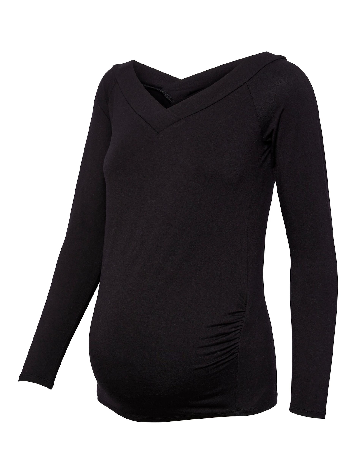 Pieces Maternity Majica  črna