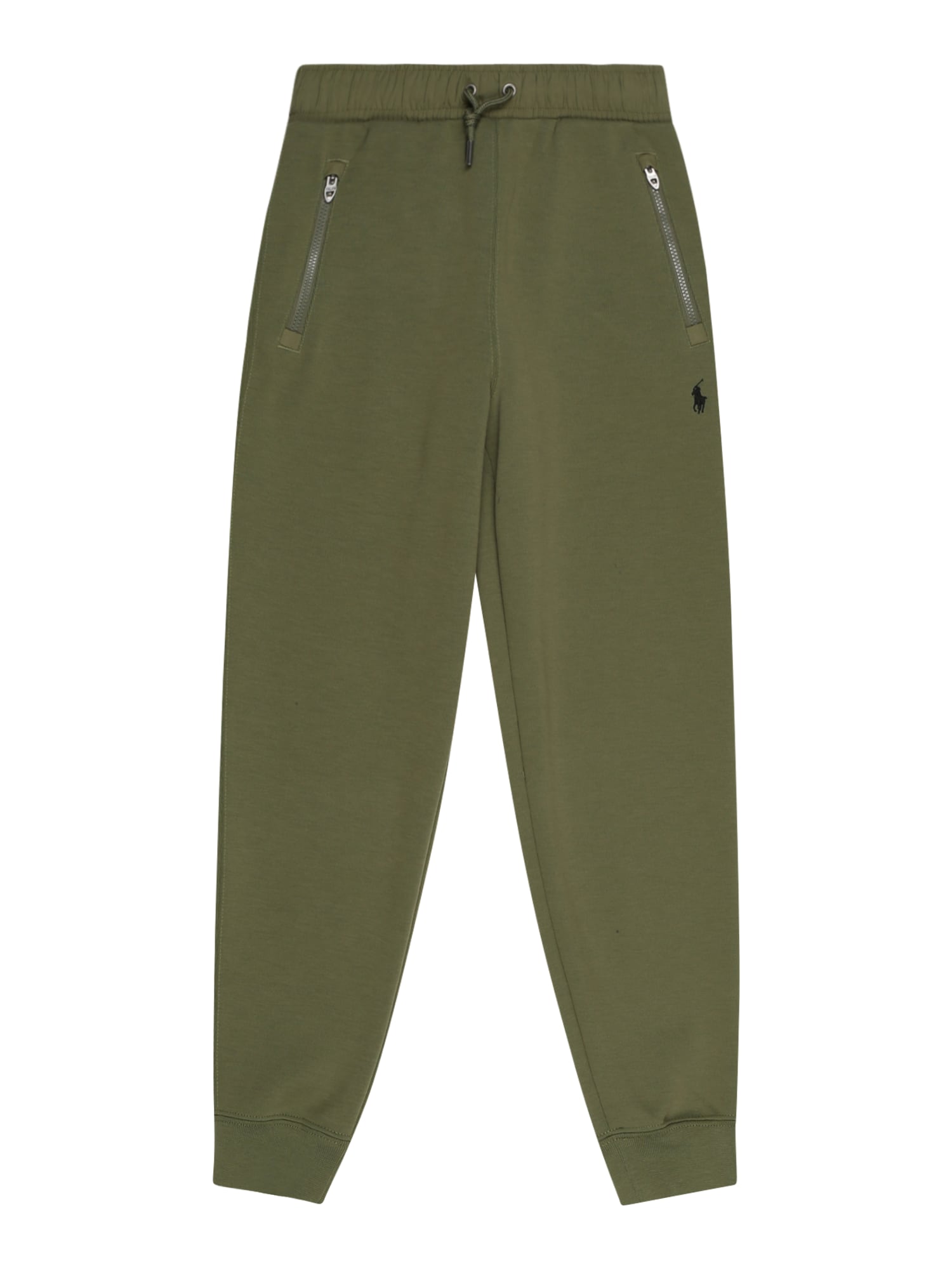Polo Ralph Lauren Hlače  oliva / črna