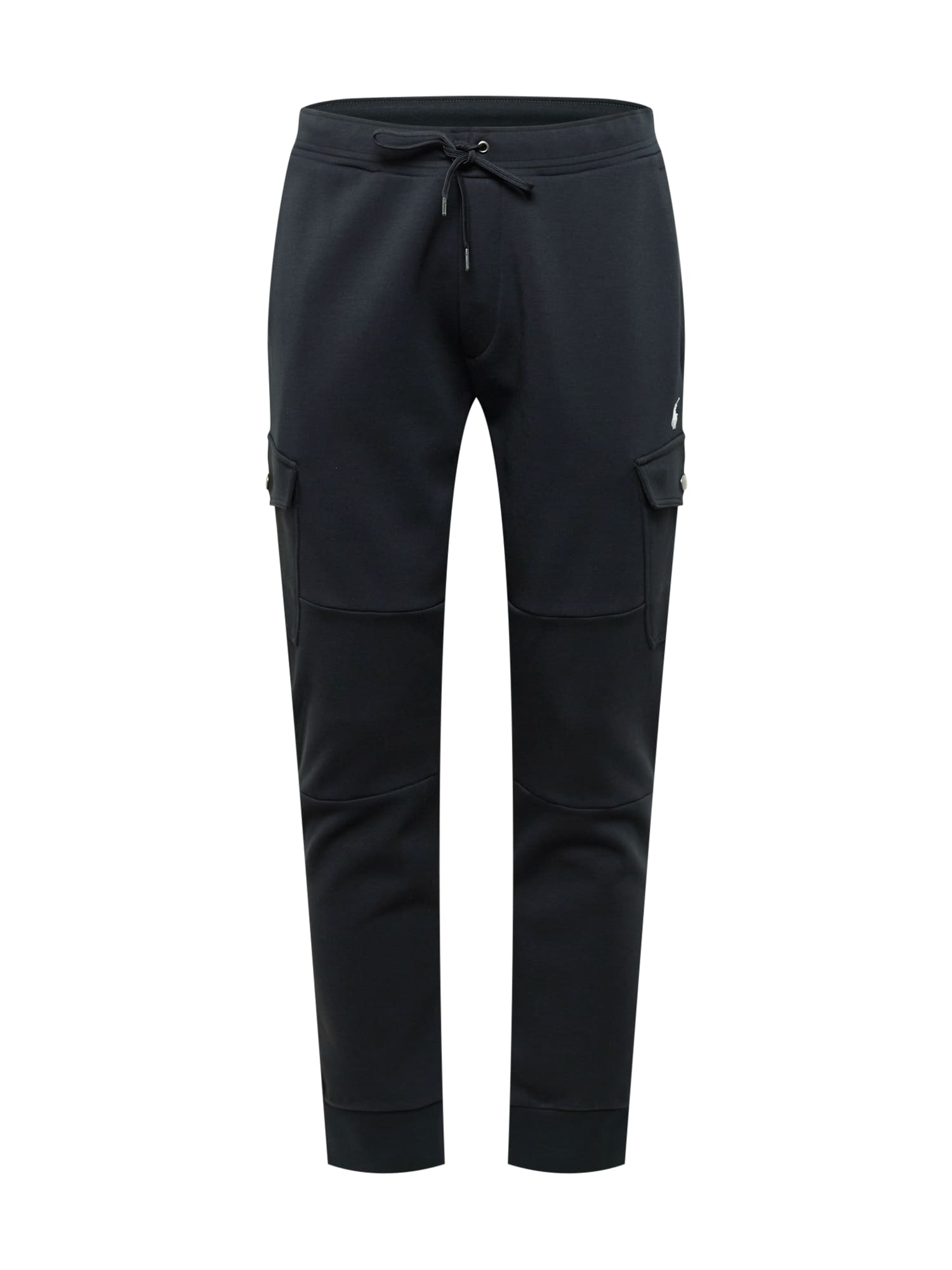 Polo Ralph Lauren Kargo hlače  črna / bela