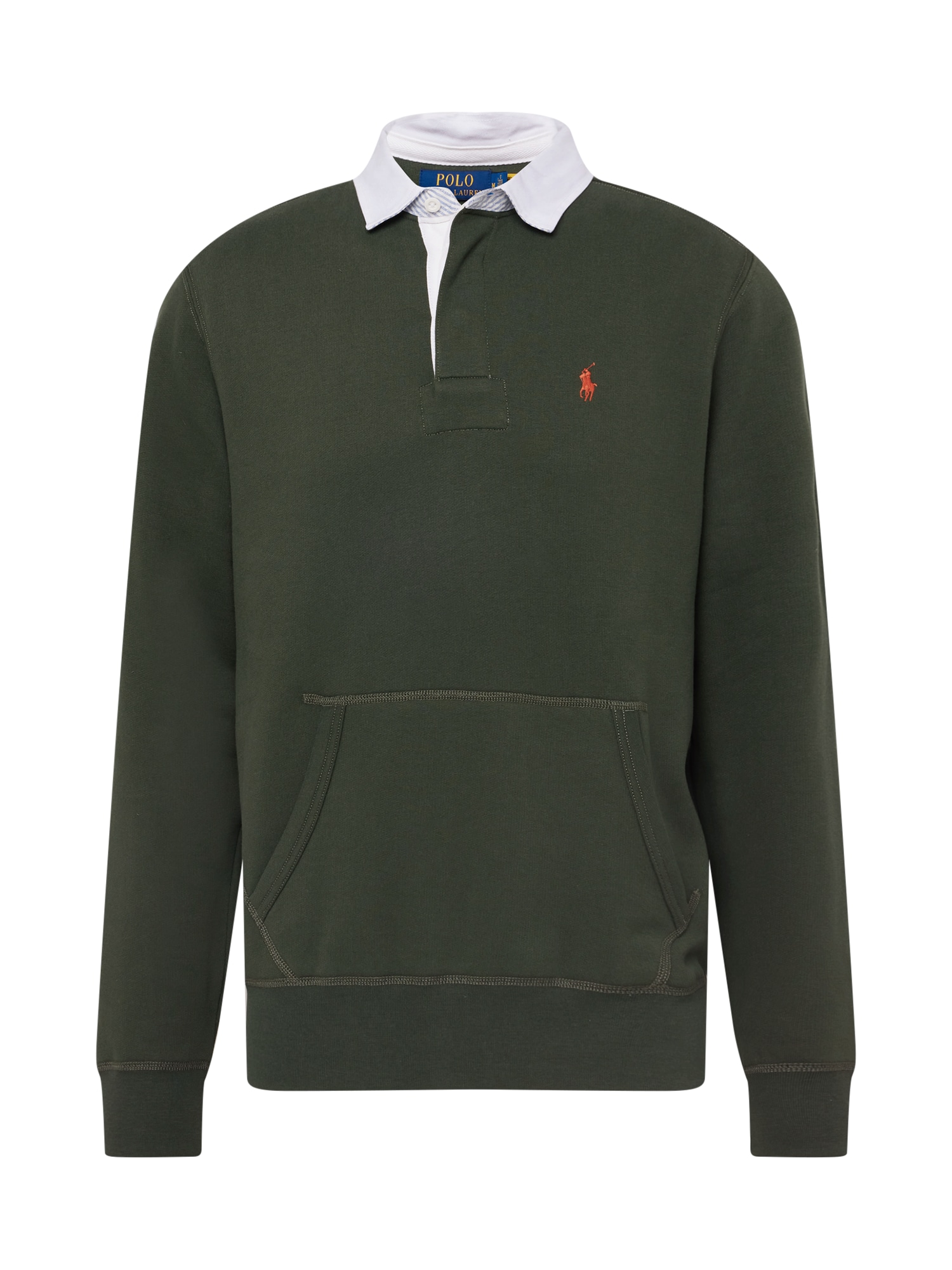 Polo Ralph Lauren Majica  kaki / oranžna / bela