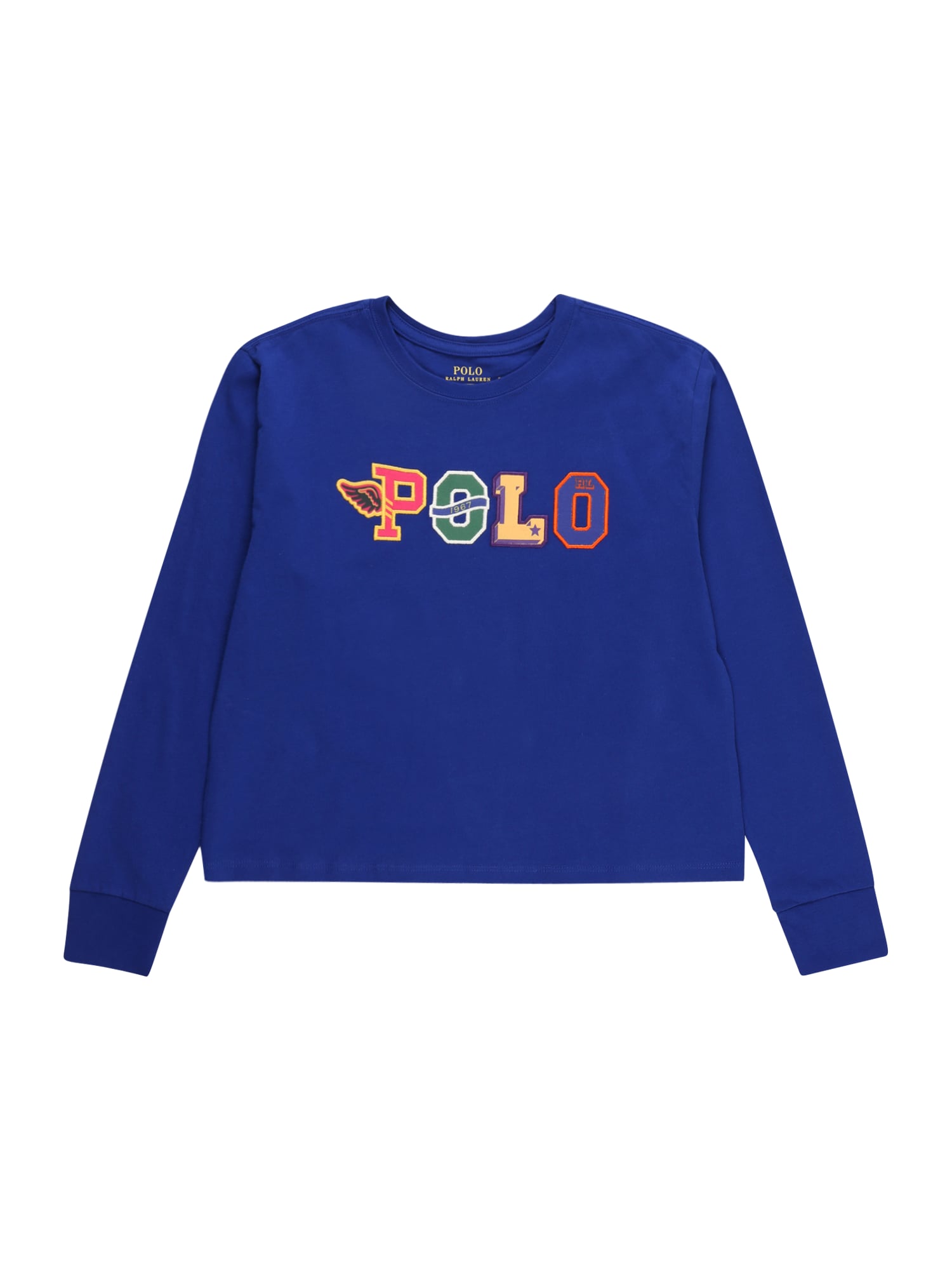 Polo Ralph Lauren Majica  kraljevo modra / rumena / zelena / roza