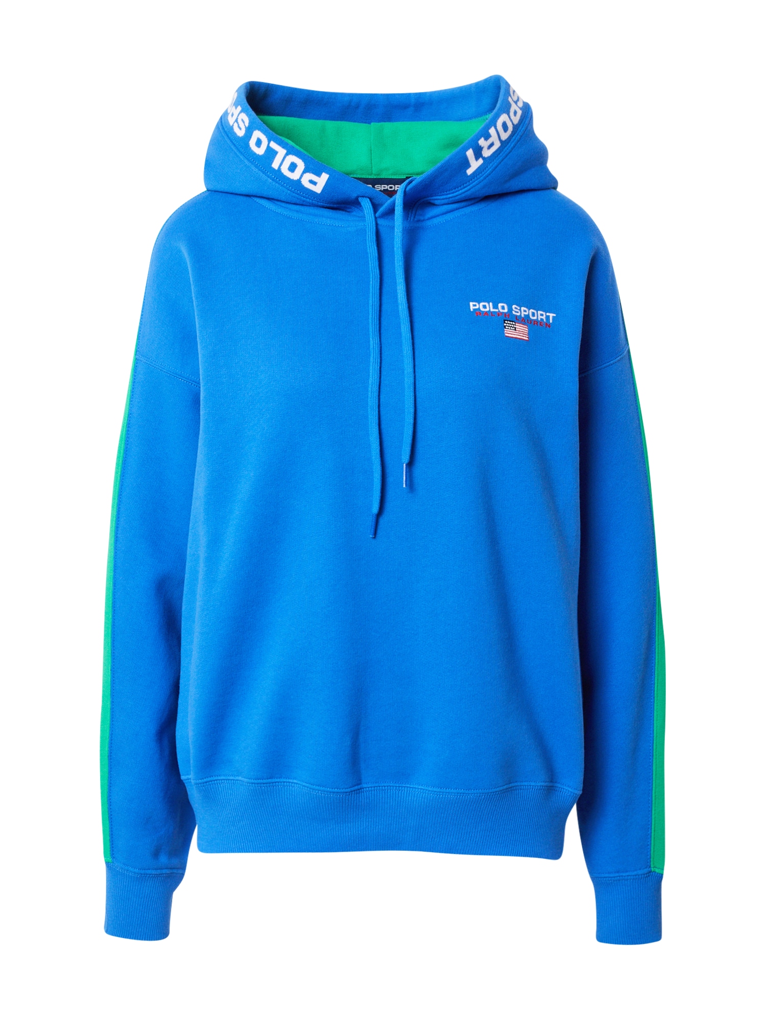Polo Ralph Lauren Majica  modra / travnato zelena / rdeča / bela