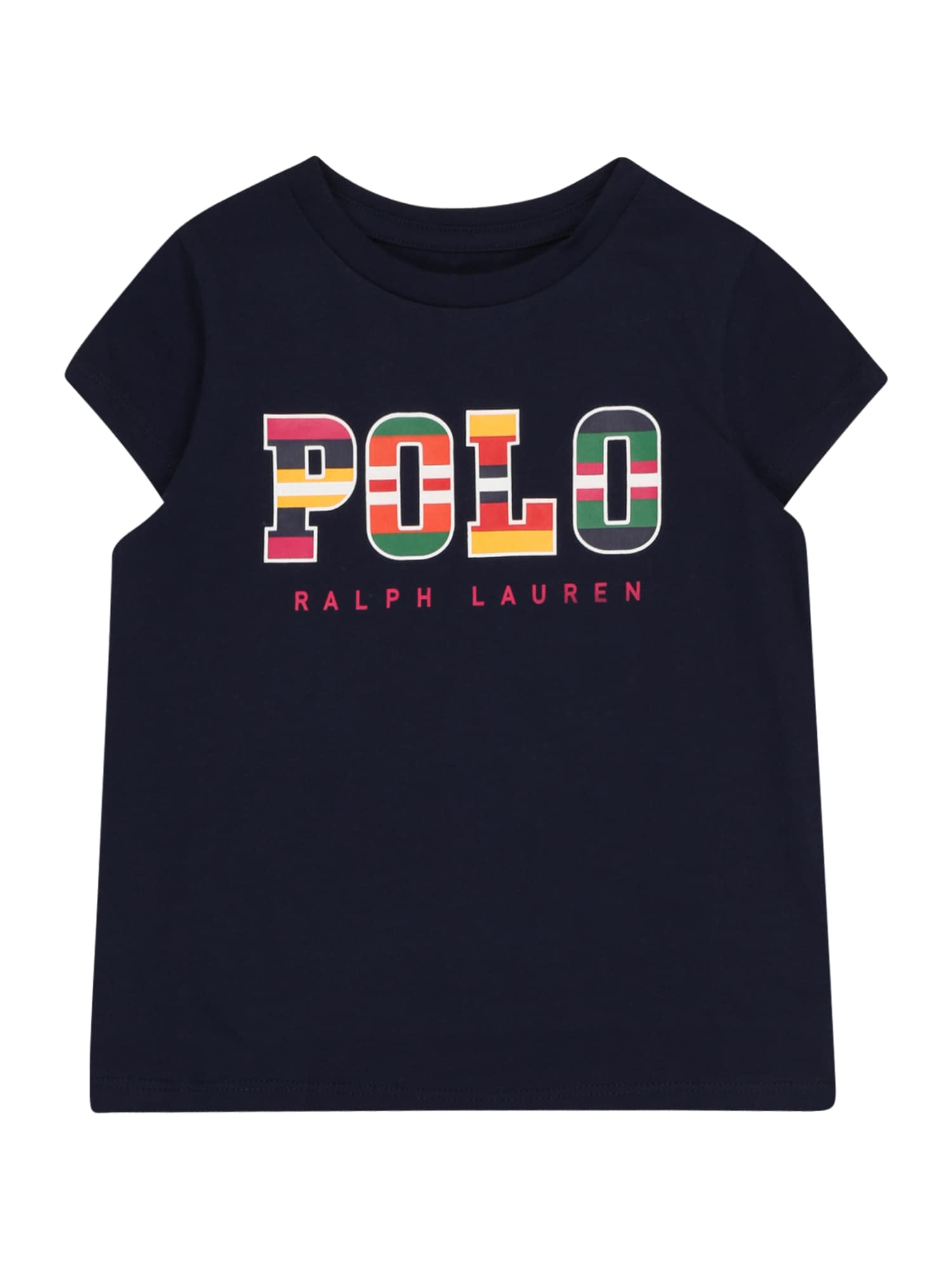 Polo Ralph Lauren Majica  mornarska / rumena / zelena / rdeča