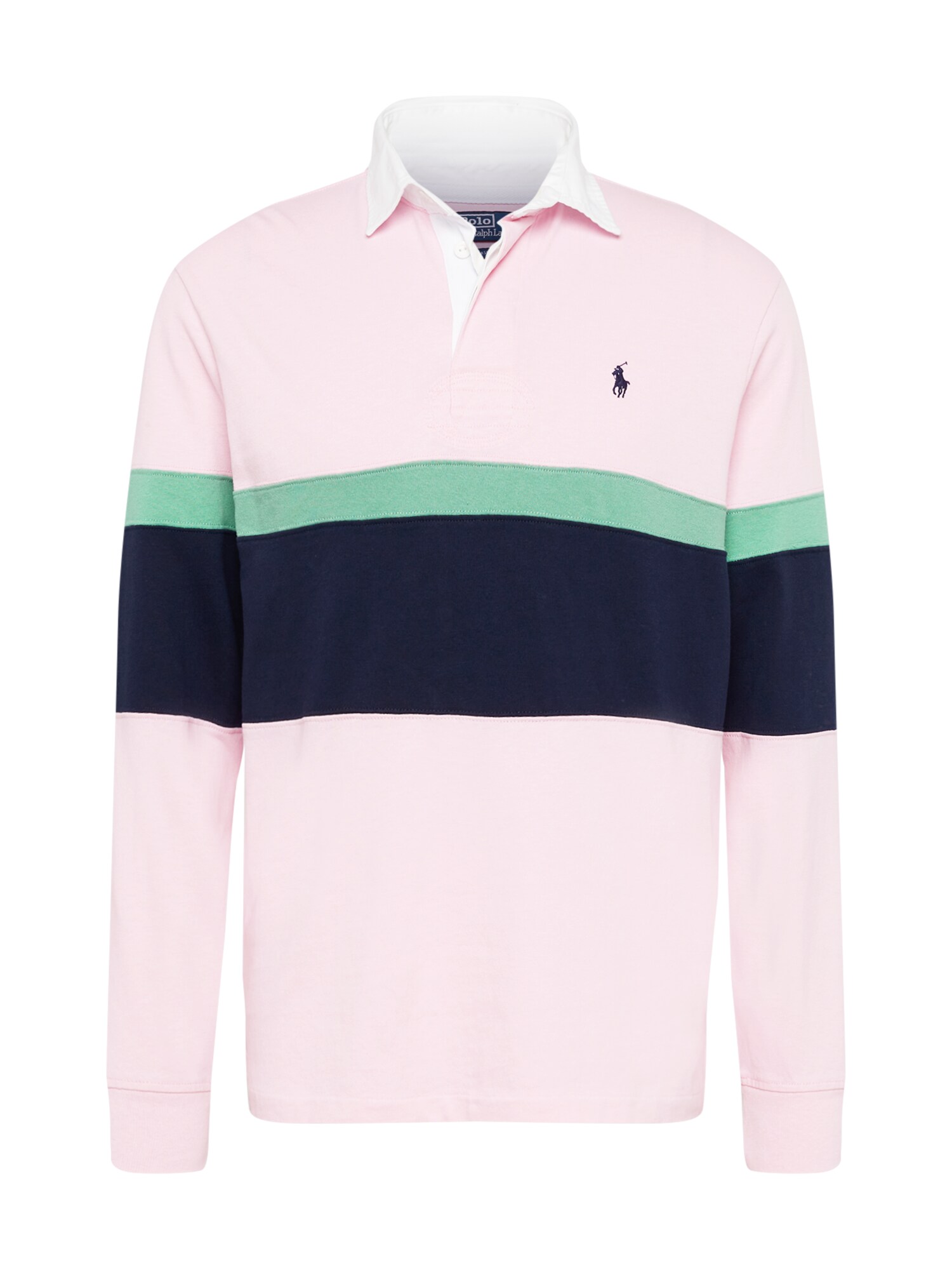 Polo Ralph Lauren Majica  mornarska / žad / roza / bela