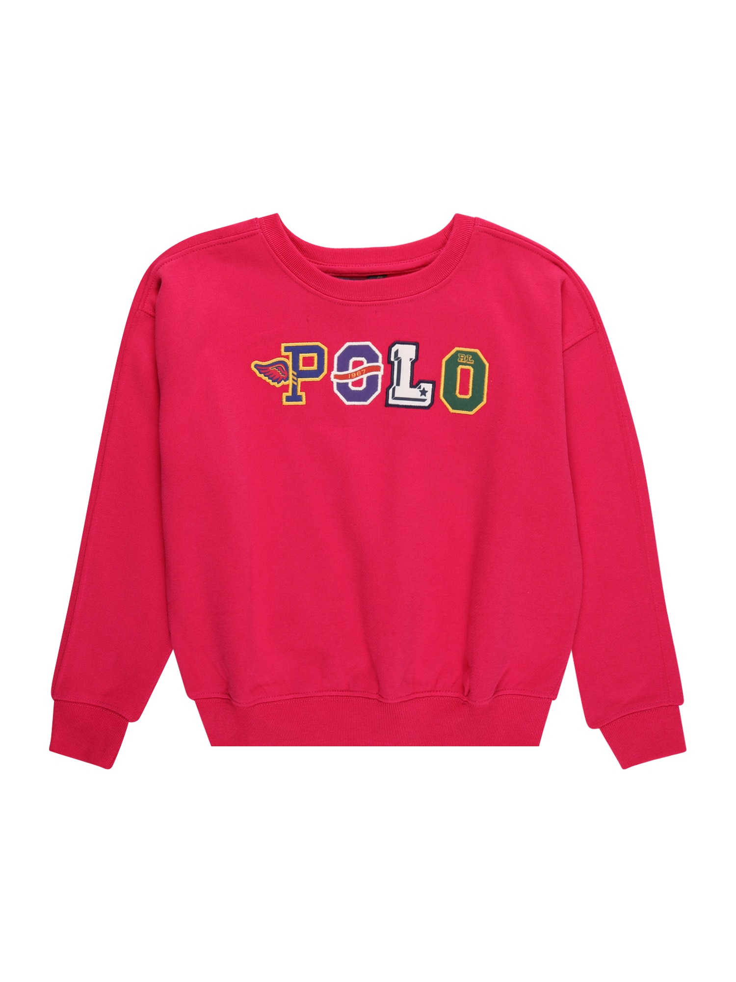 Polo Ralph Lauren Majica  mornarska / zelena / fuksija / bela