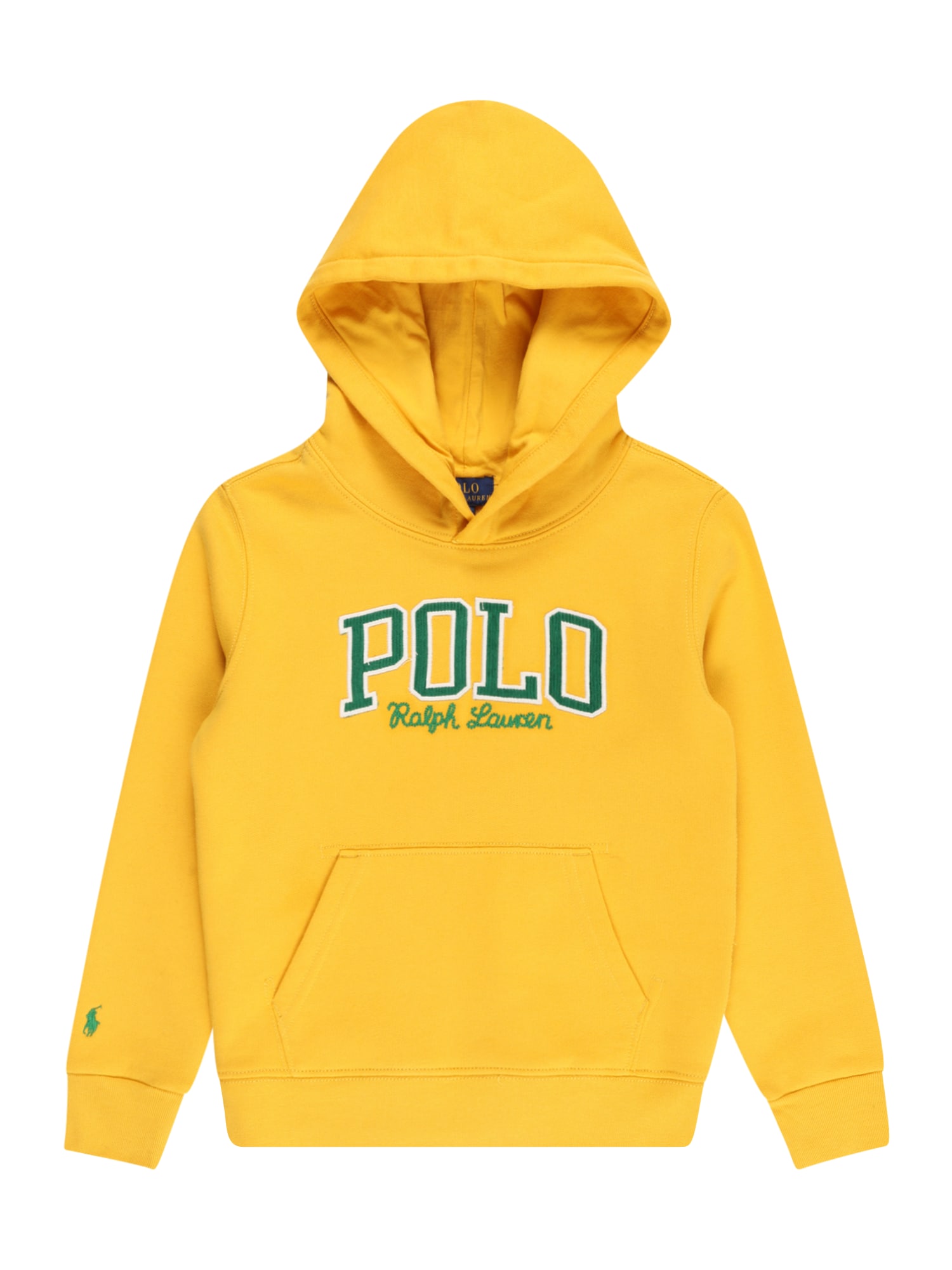 Polo Ralph Lauren Majica  rumena / travnato zelena / bela