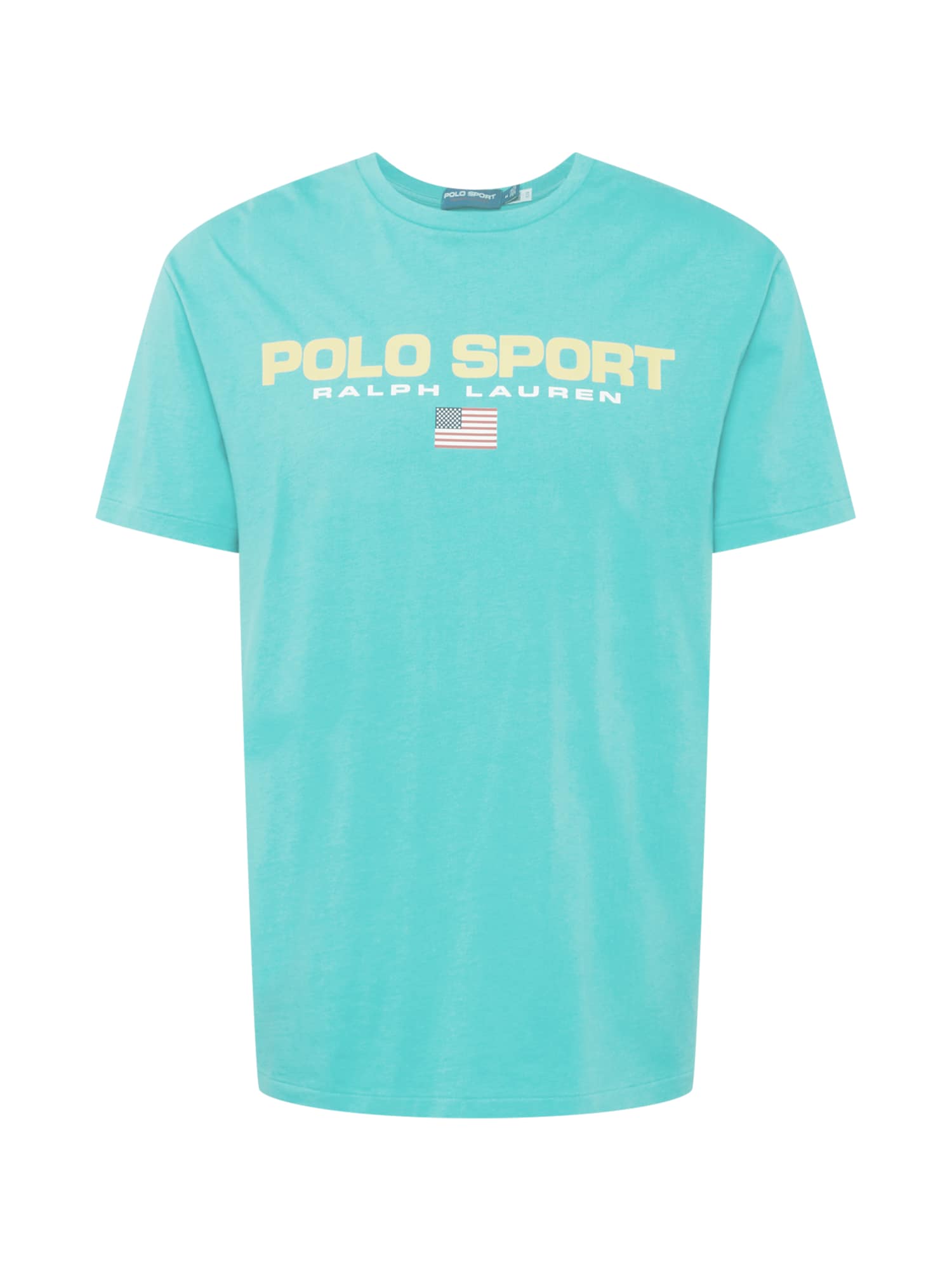 Polo Ralph Lauren Majica  voda / svetlo rumena / rdeča / bela