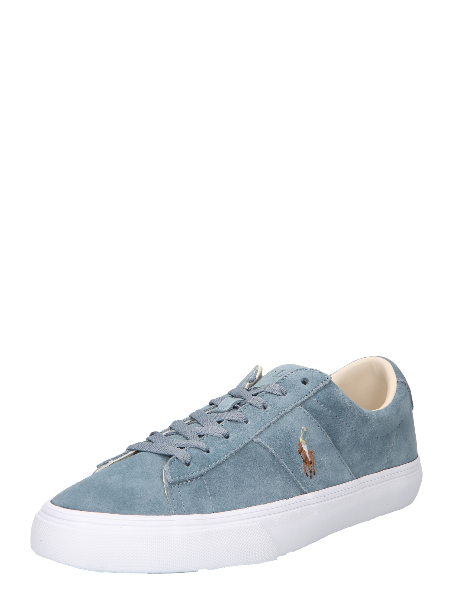 Polo Ralph Lauren Nizke superge 'SAYER'  dimno modra / rjava