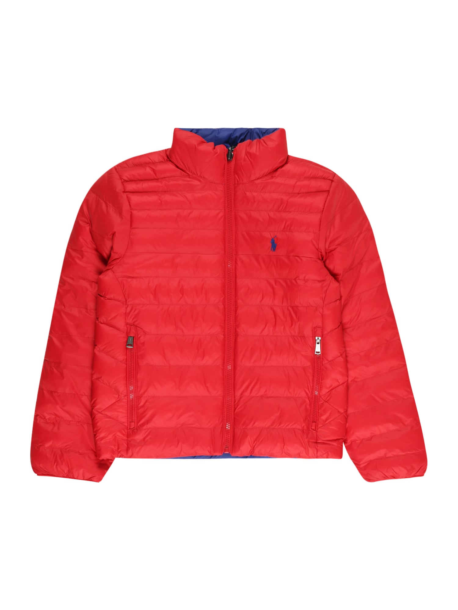 Polo Ralph Lauren Prehodna jakna 'TERRA'  modra / rdeča