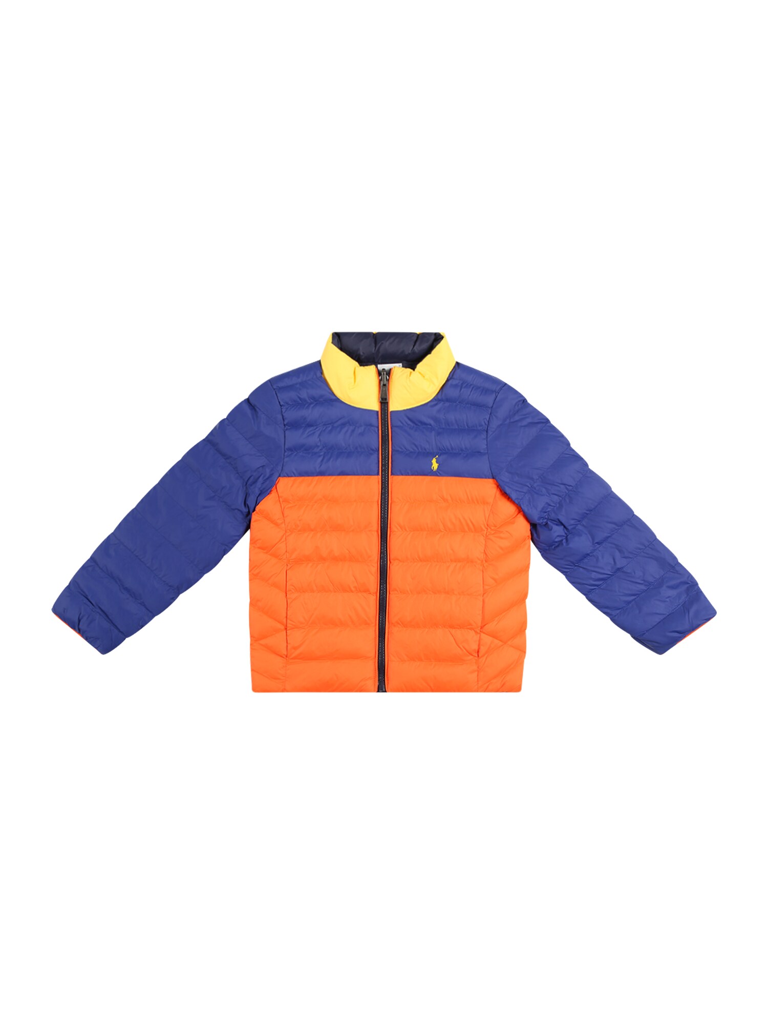 Polo Ralph Lauren Prehodna jakna 'TERRA'  modra / rumena / temno oranžna