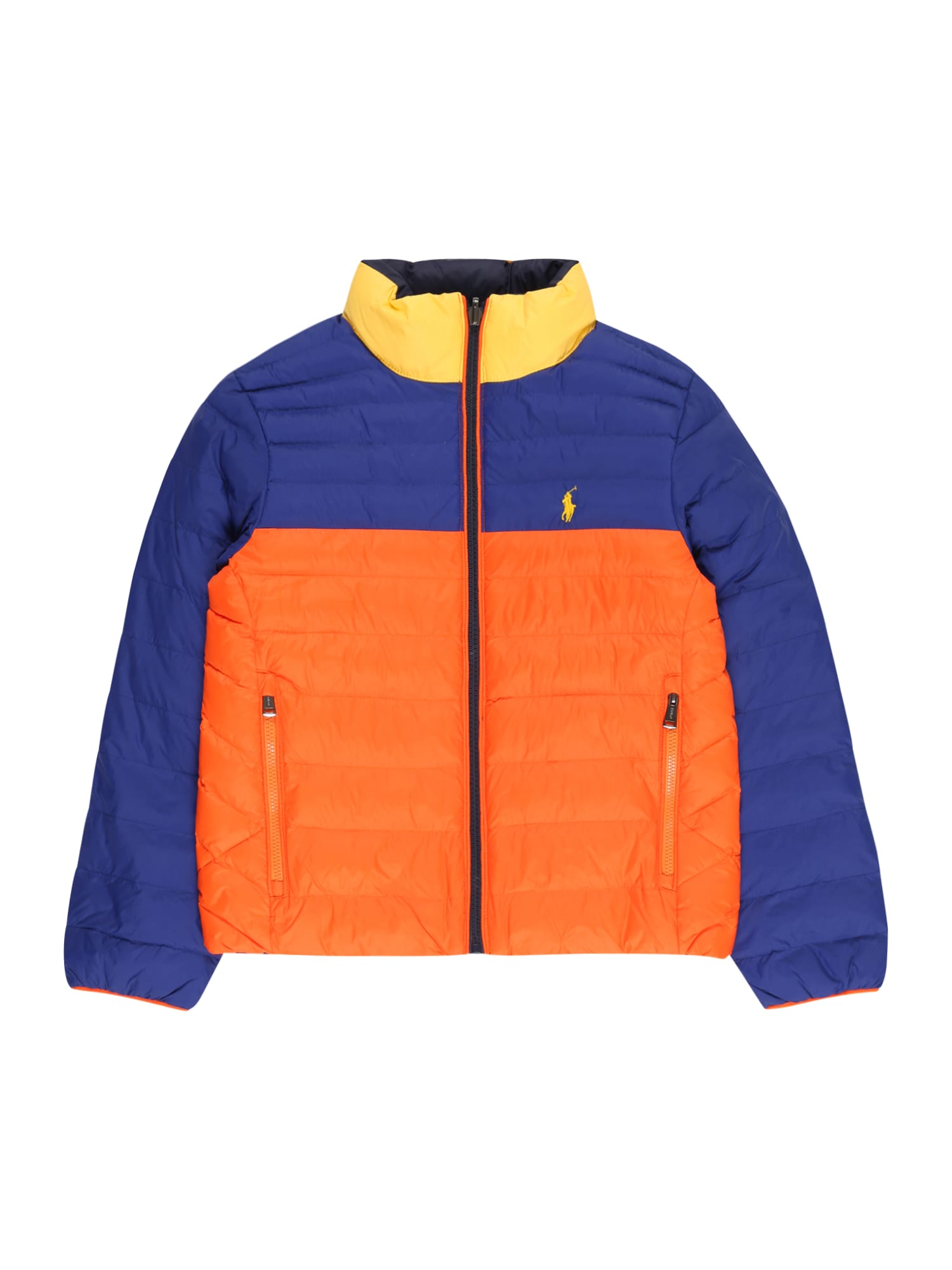 Polo Ralph Lauren Prehodna jakna  kraljevo modra / rumena / oranžna