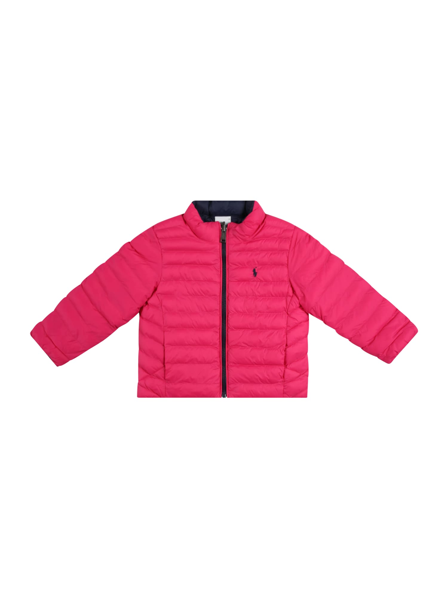 Polo Ralph Lauren Prehodna jakna  temno modra / roza