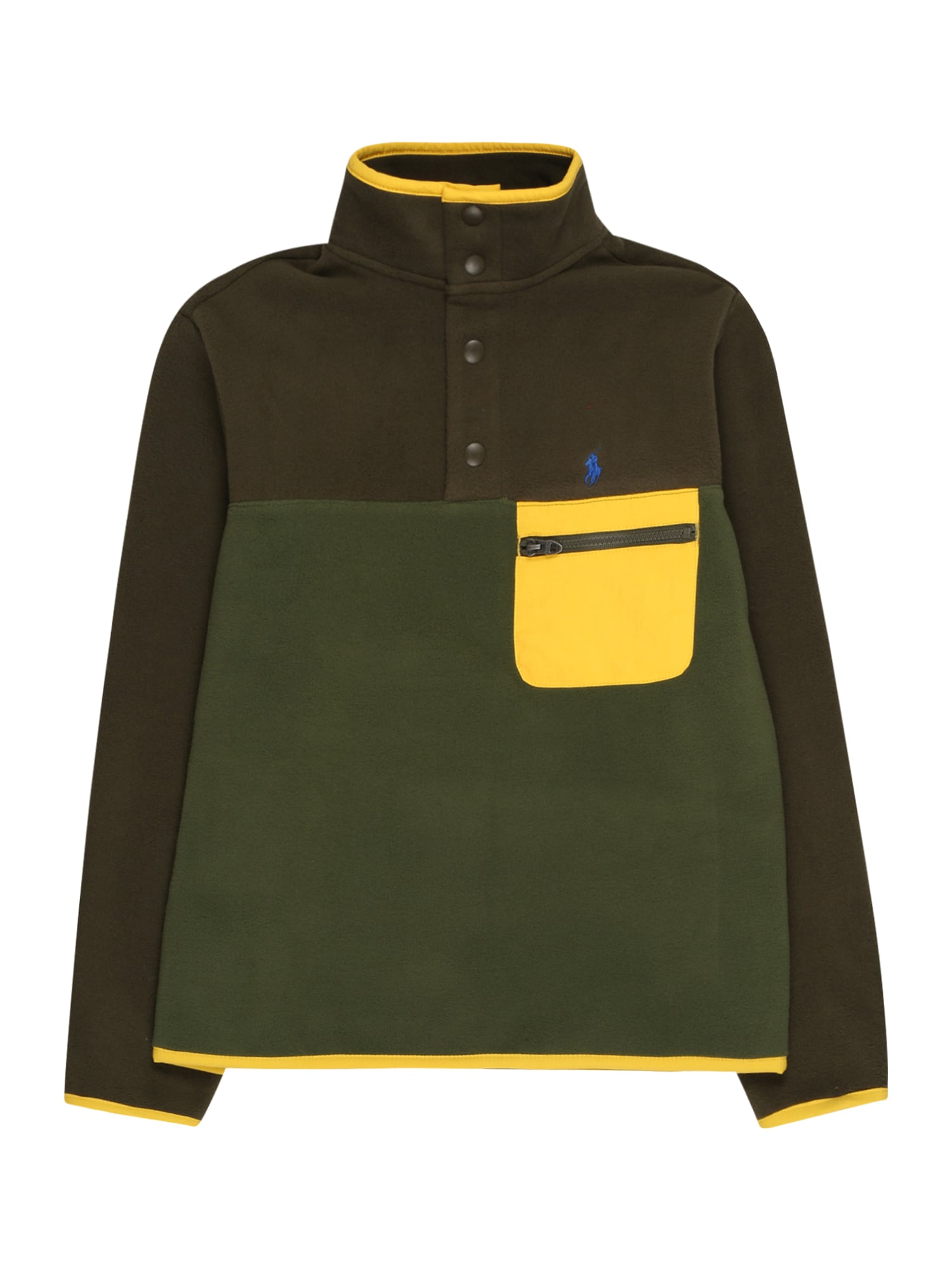 Polo Ralph Lauren Pulover  modra / rjava / rumena / zelena