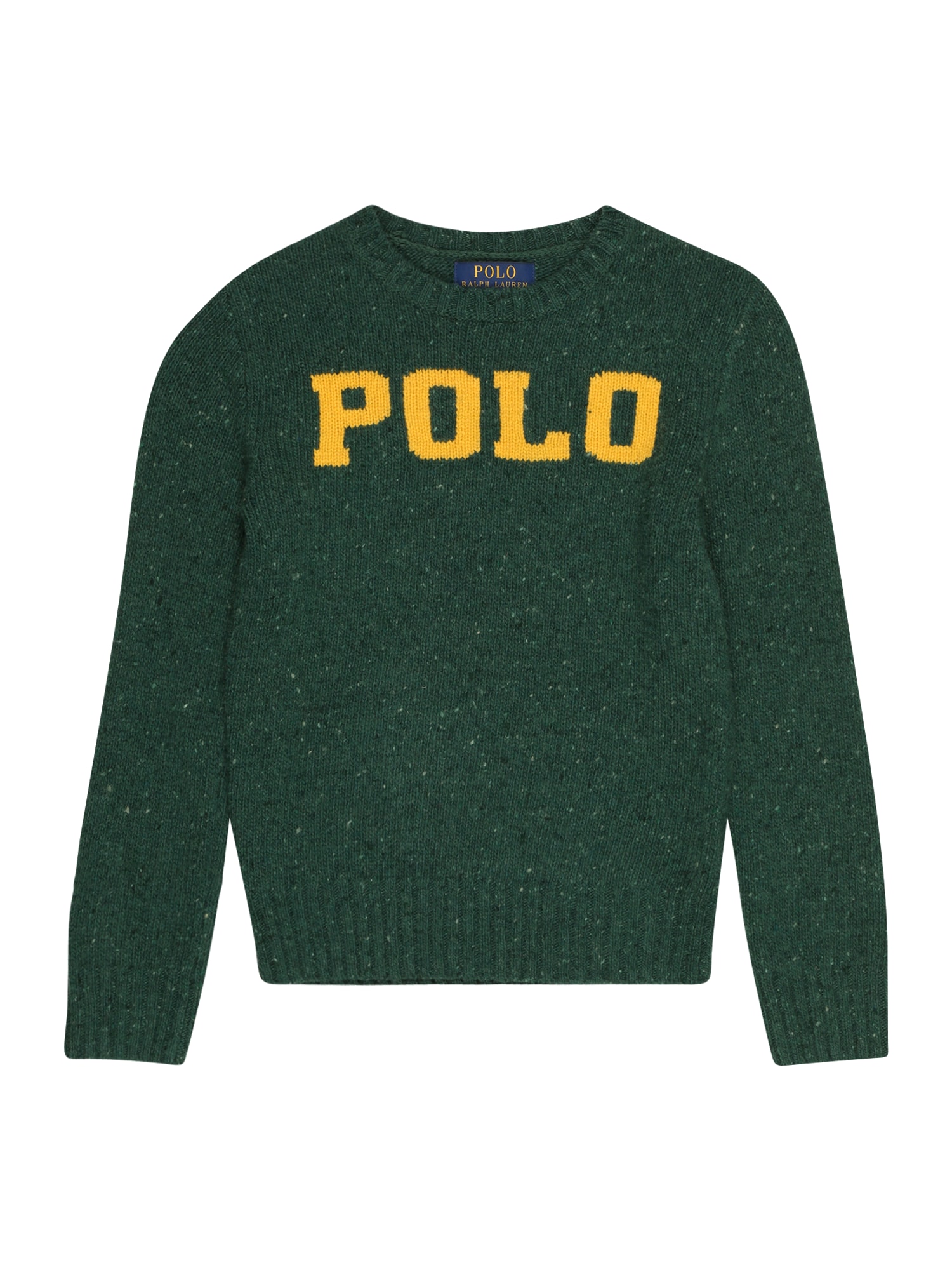 Polo Ralph Lauren Pulover  temno rumena / temno zelena