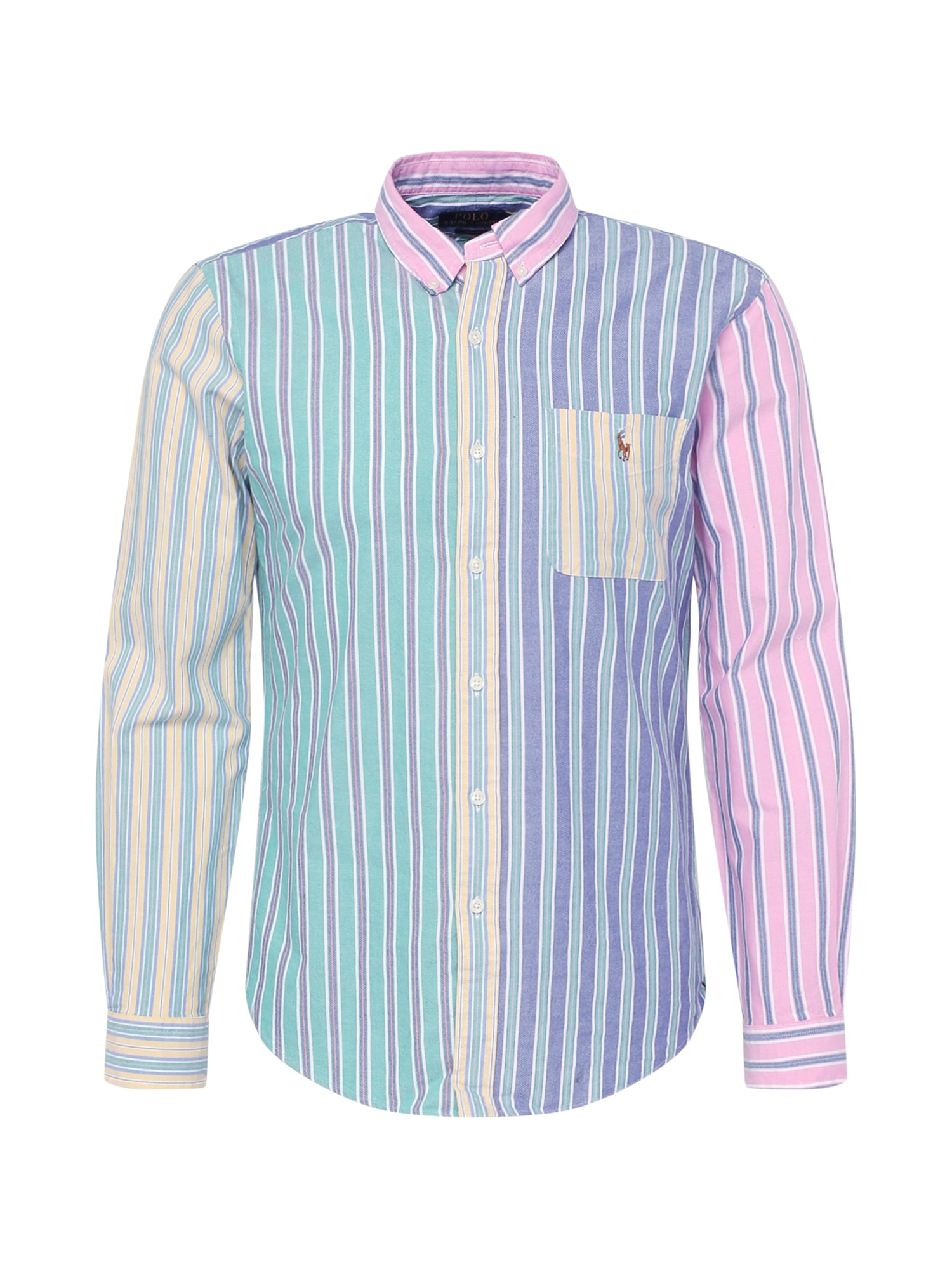 Polo Ralph Lauren Srajca  progasto modra / zelena / lila / roza