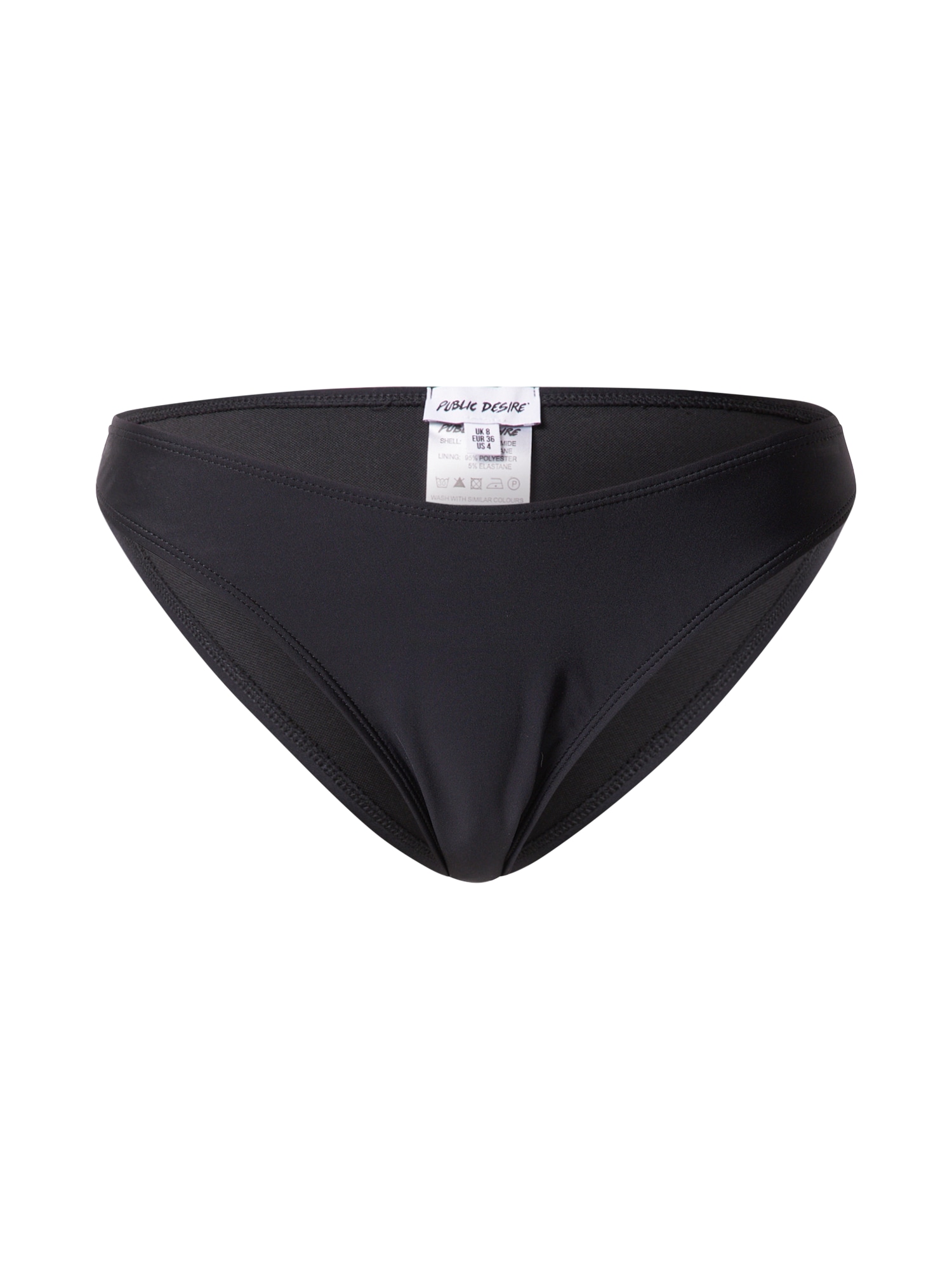 Public Desire Bikini hlačke  črna