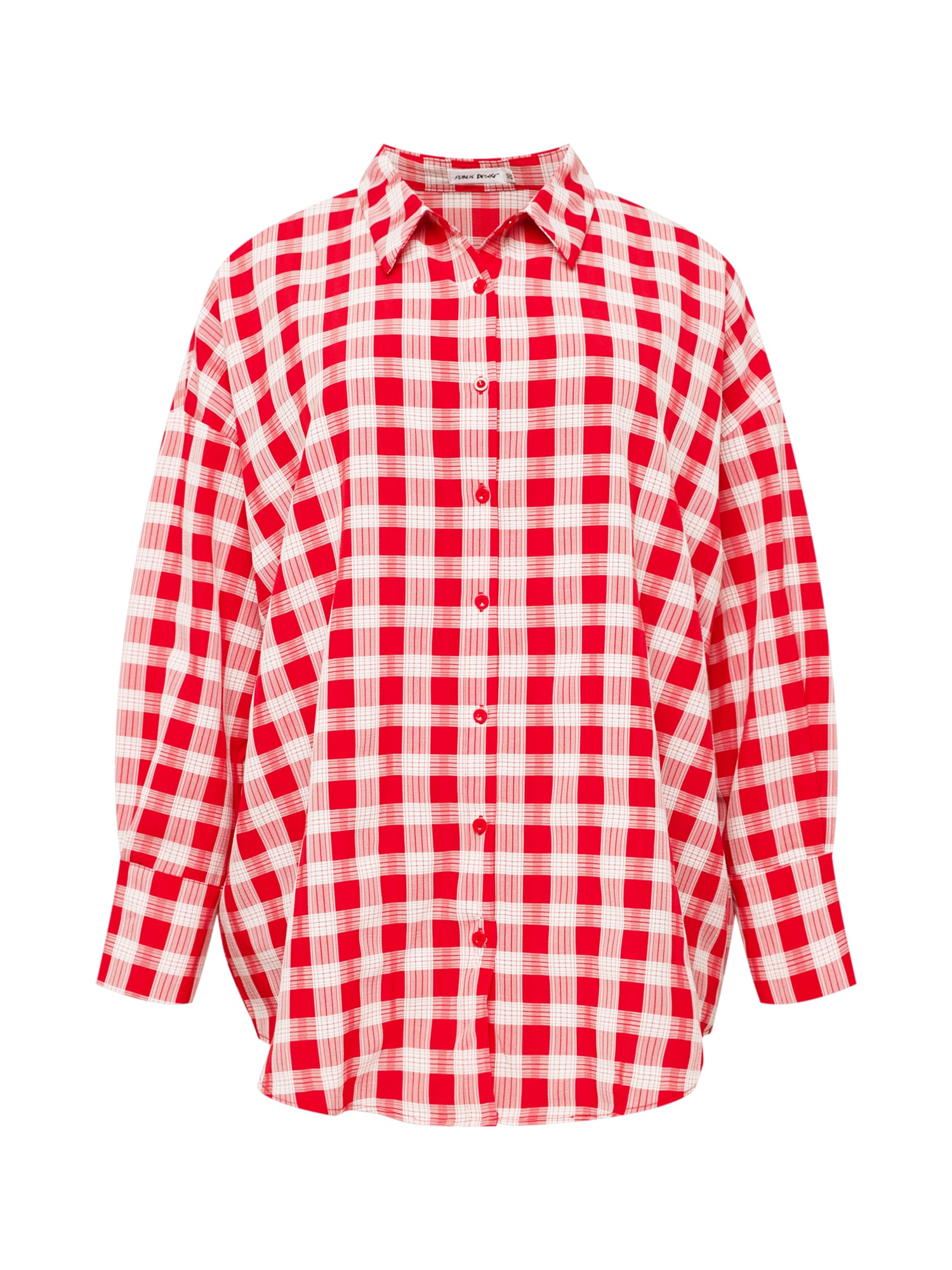 Public Desire Curve Bluza  češnjevo rdeča / bela