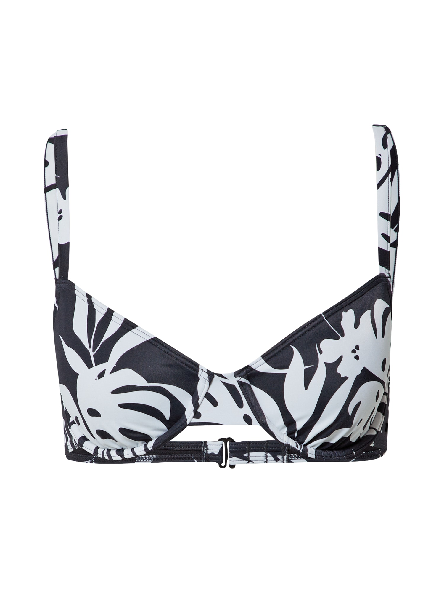 ROXY Bikini zgornji del 'LOVE THE MUSE'  antracit / bela