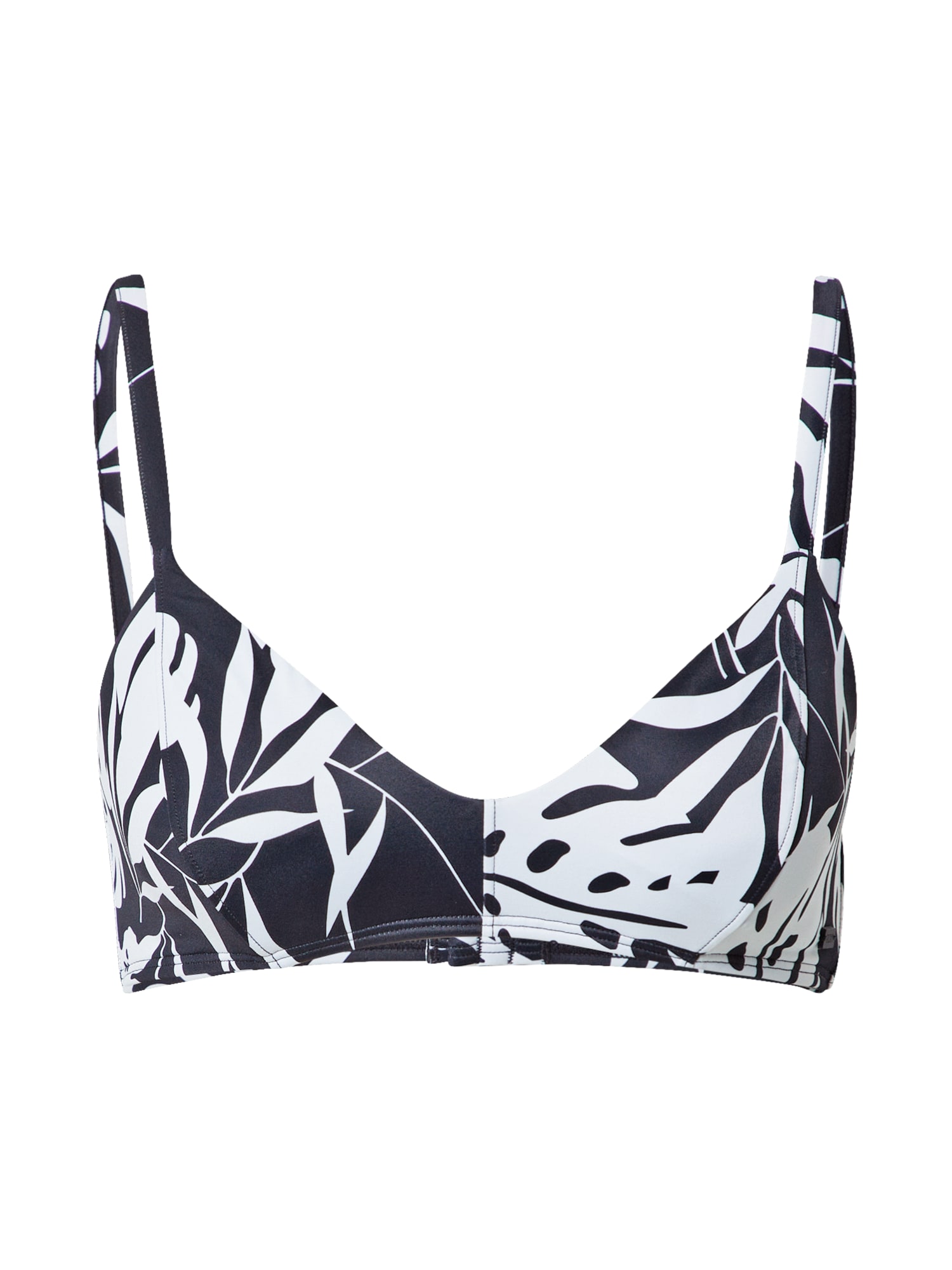 ROXY Bikini zgornji del 'LOVE THE PERFECT'  antracit / bela