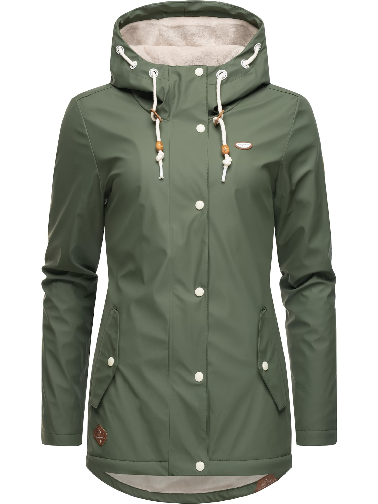 Ragwear Funkcionalna jakna 'Marge'  oliva / off-bela