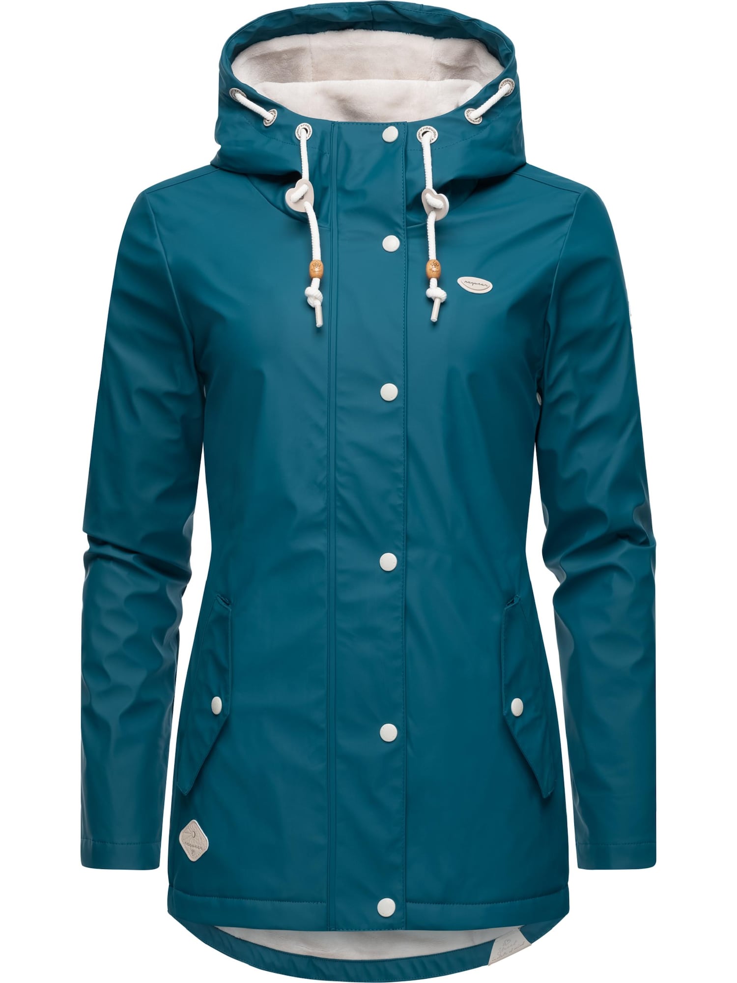 Ragwear Funkcionalna jakna 'Marge'  petrol / bela