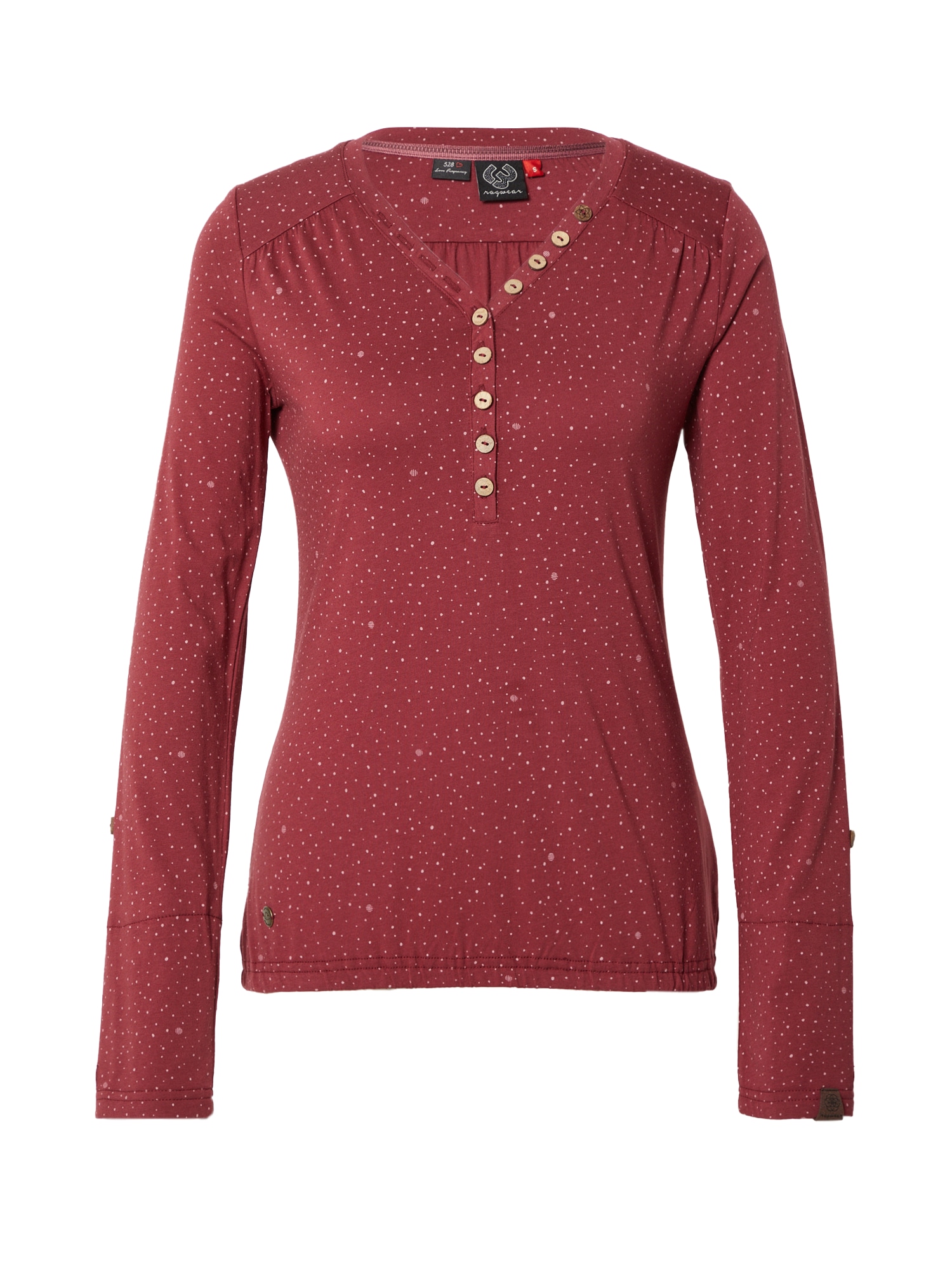 Ragwear Majica 'Pinch'  bordo