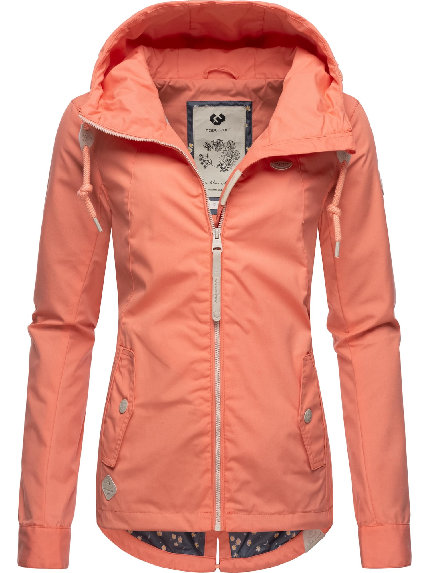 Ragwear Prehodna jakna 'Monade'  breskev