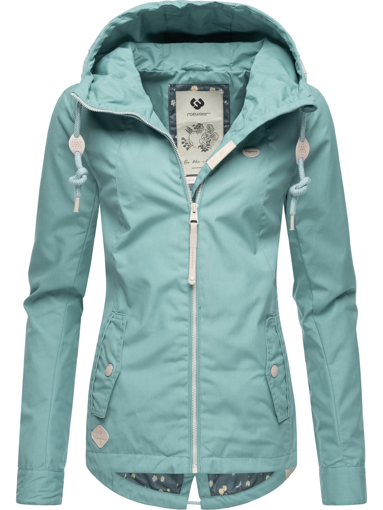 Ragwear Prehodna jakna 'Monade'  svetlo modra