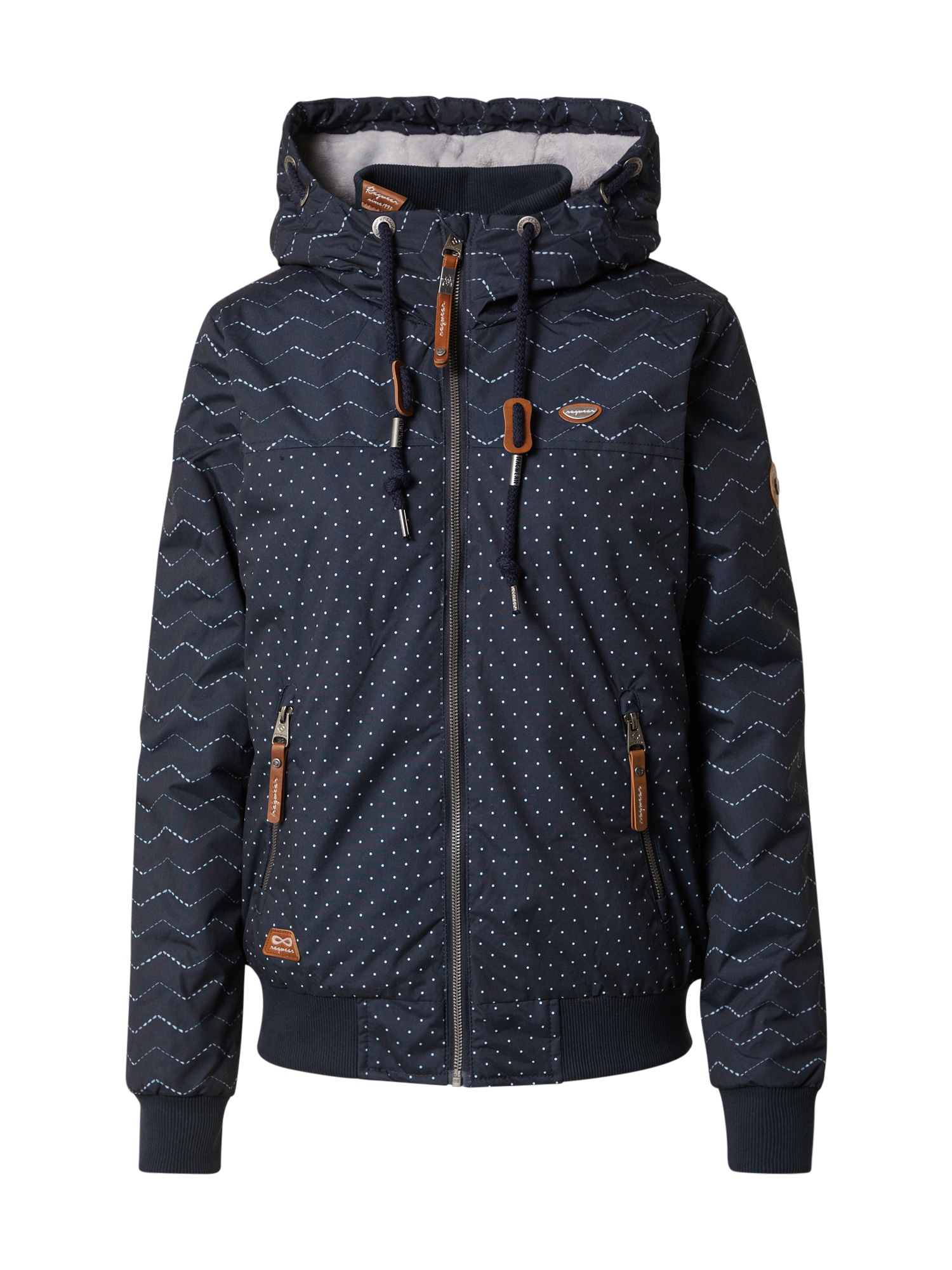 Ragwear Prehodna jakna  mornarska / bela