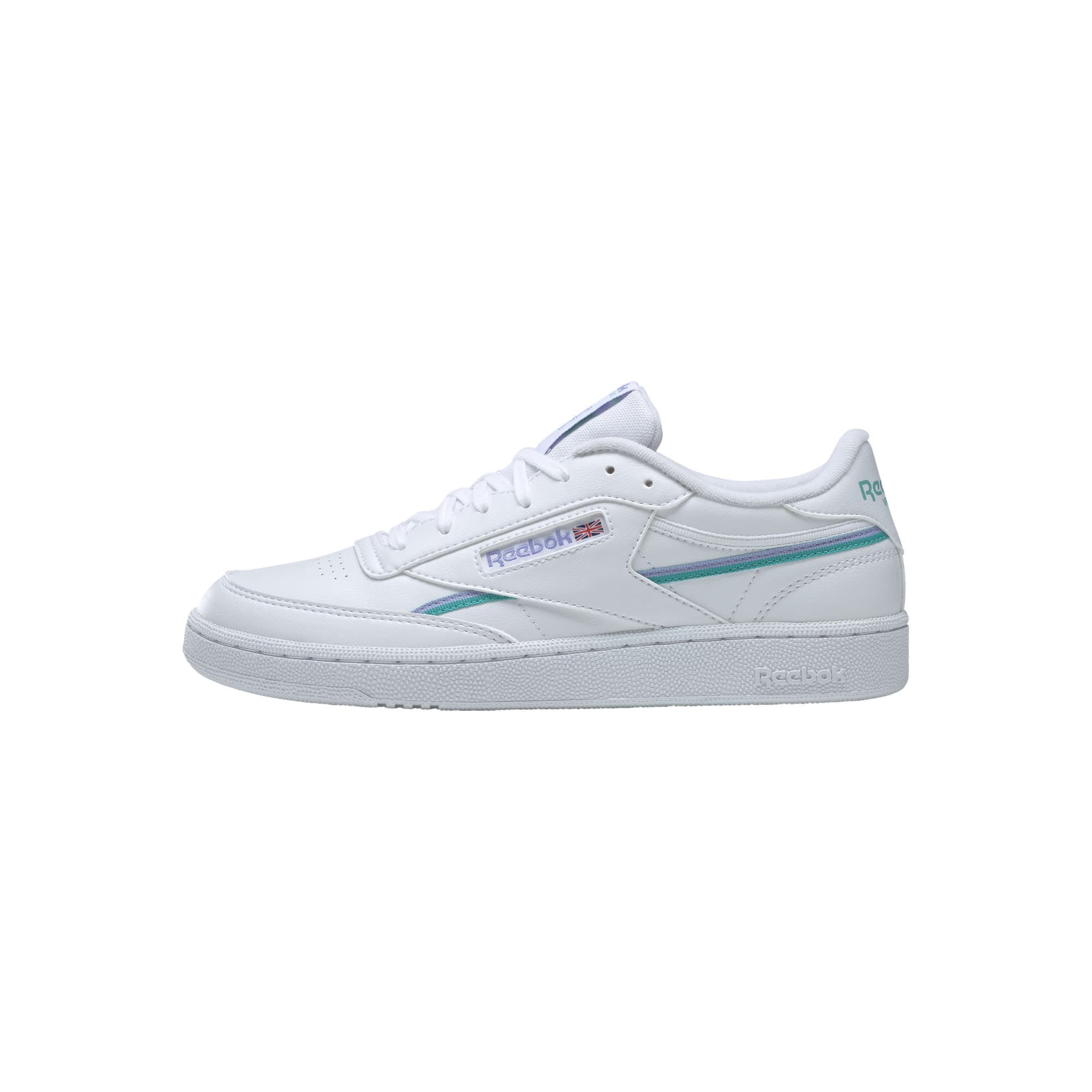 Reebok Classics Nizke superge 'Club C 85'  svetlo modra / majnica / rdeča / bela