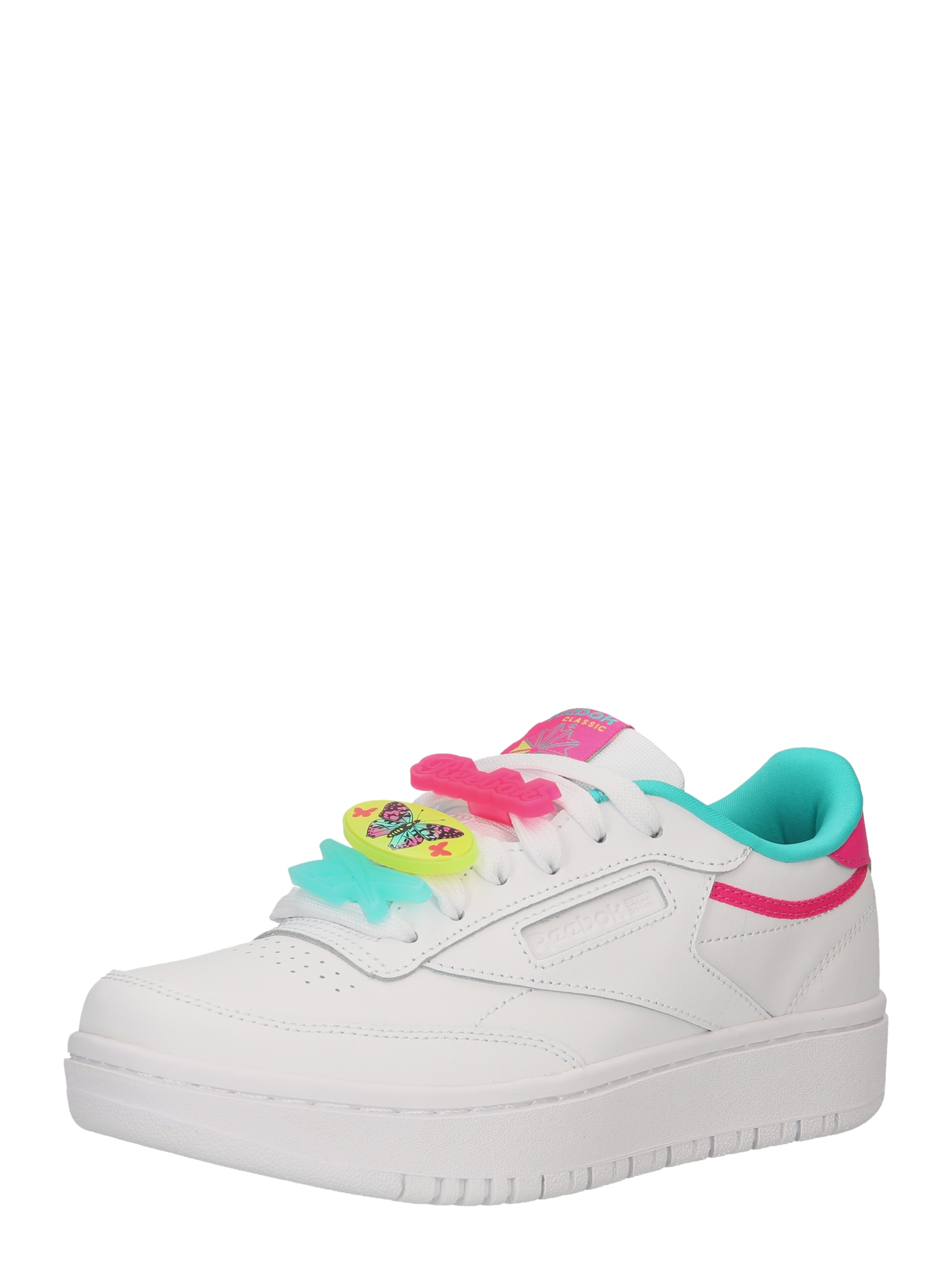 Reebok Classics Superge 'Club C'  turkizna / rumena / temno roza / bela