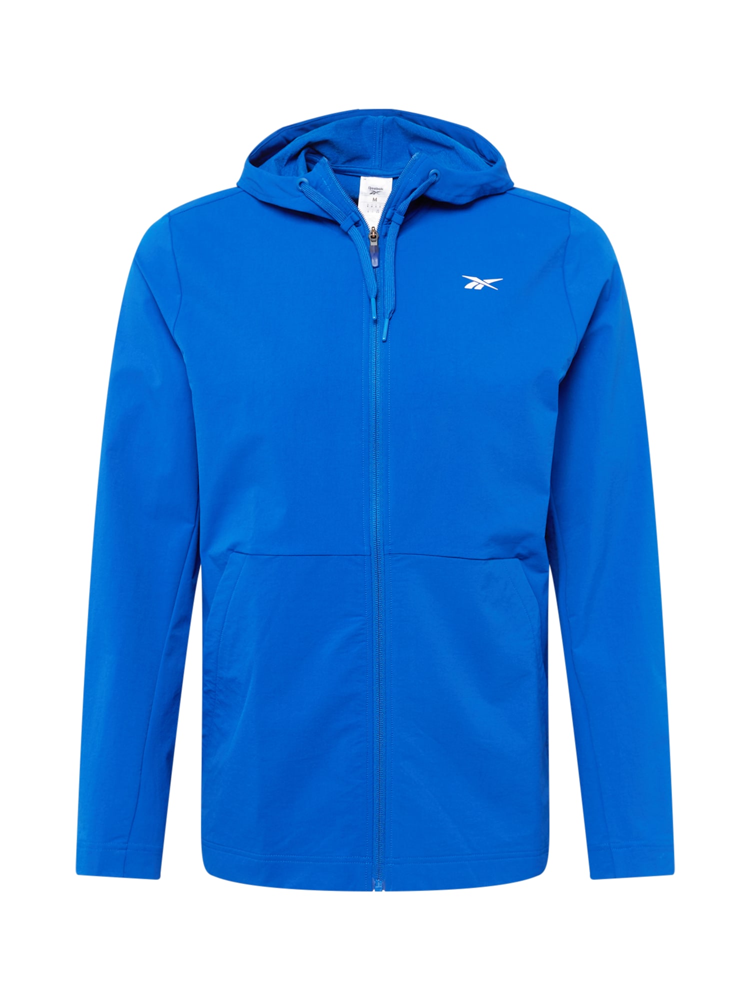 Reebok Sport Jakna za trening  modra / bela
