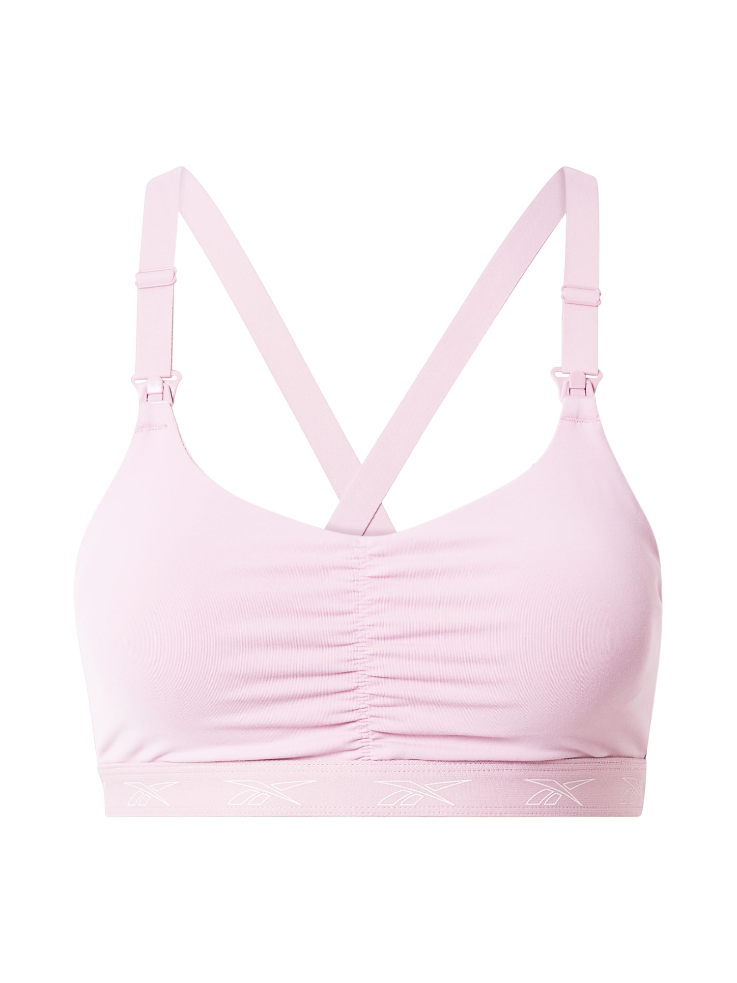 Reebok Sport Športni nederček  lila / bela