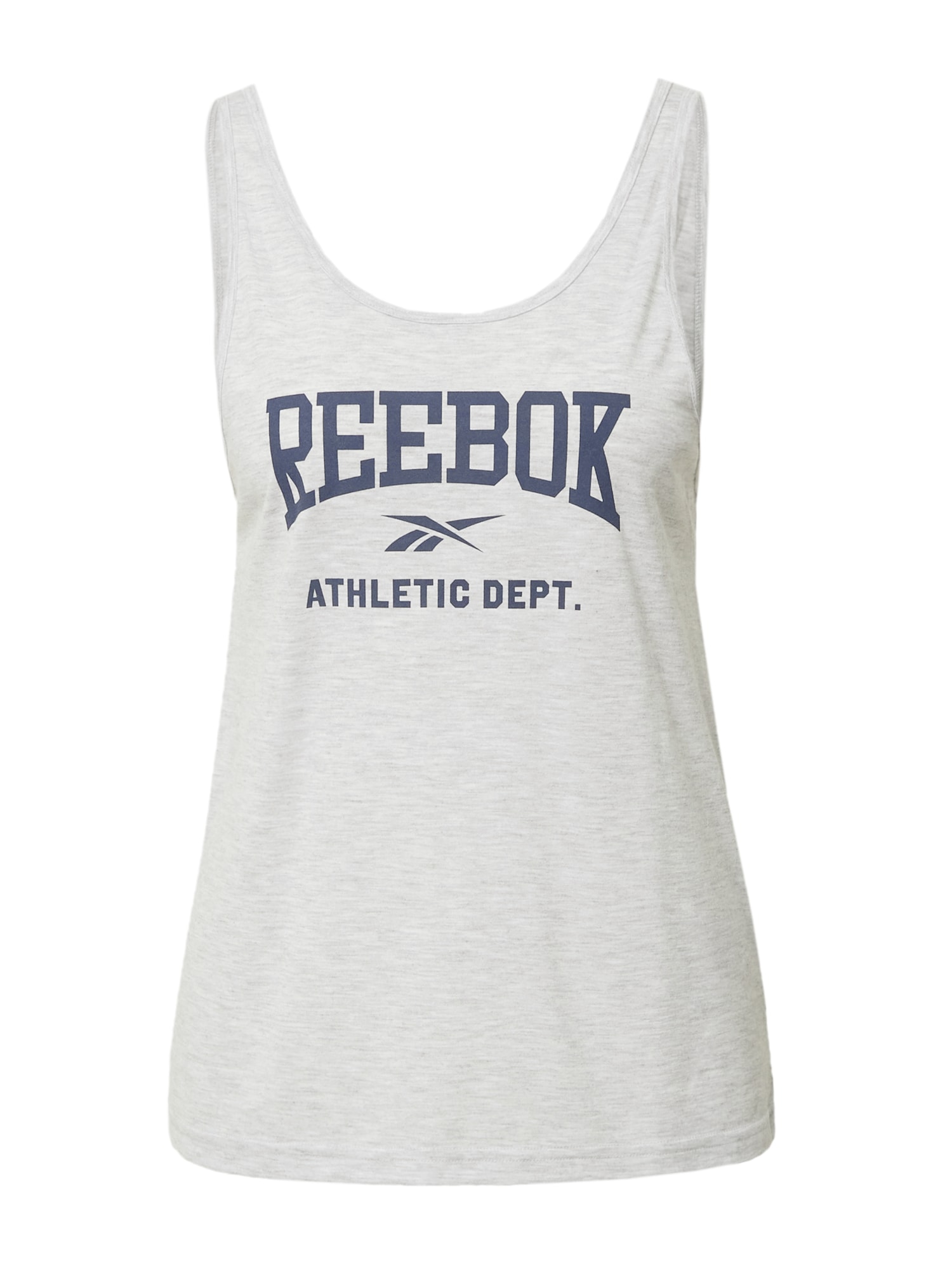 Reebok Sport Športni top 'Workout Ready'  pegasto siva / črna