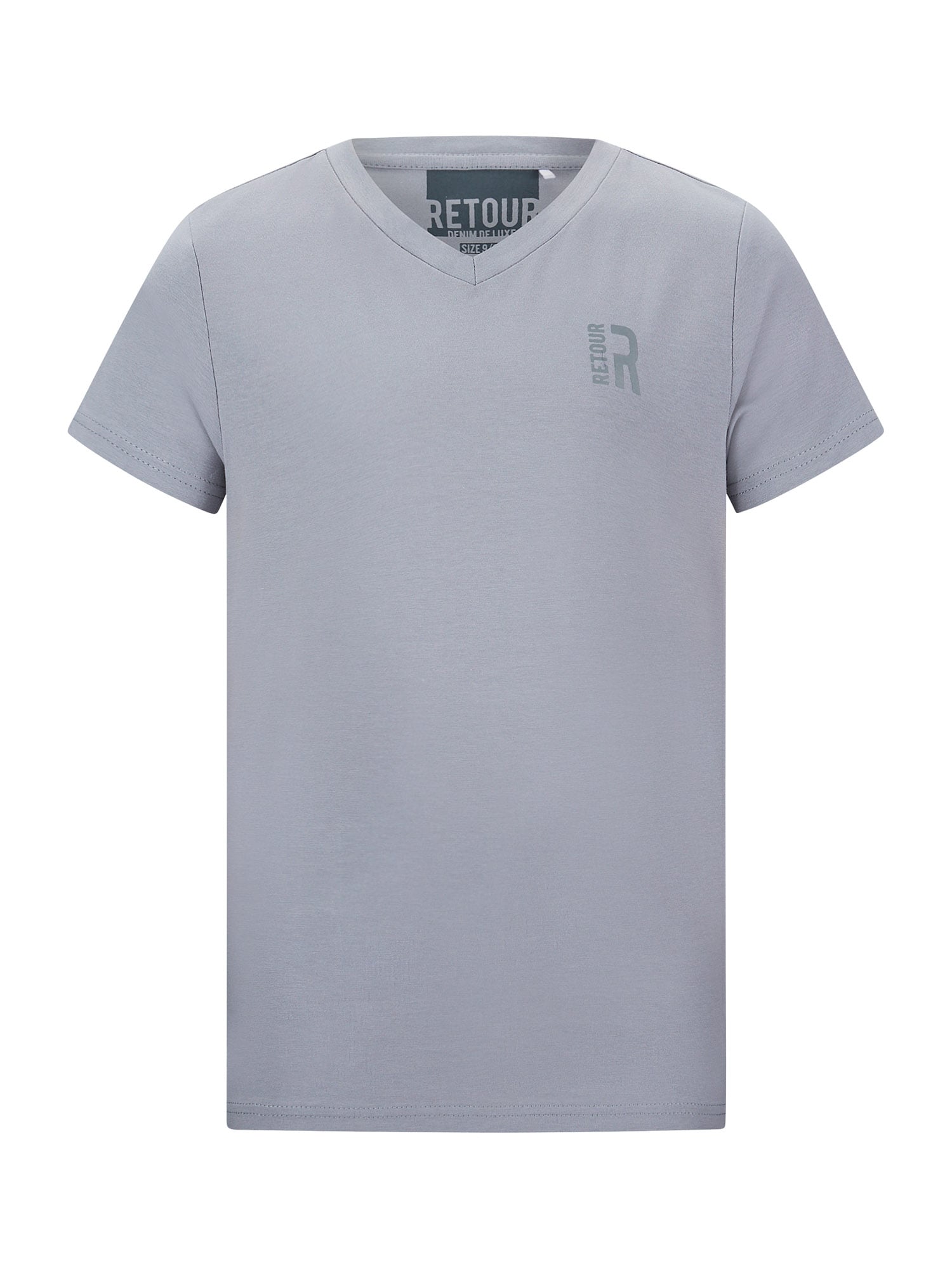 Retour Jeans Majica 'Sean'  srebrno-siva