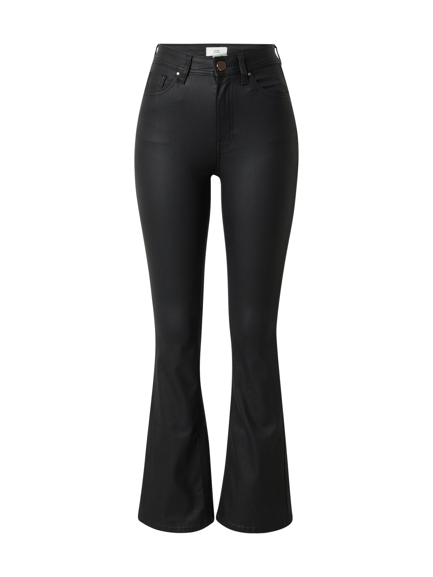 River Island Kavbojke  črna