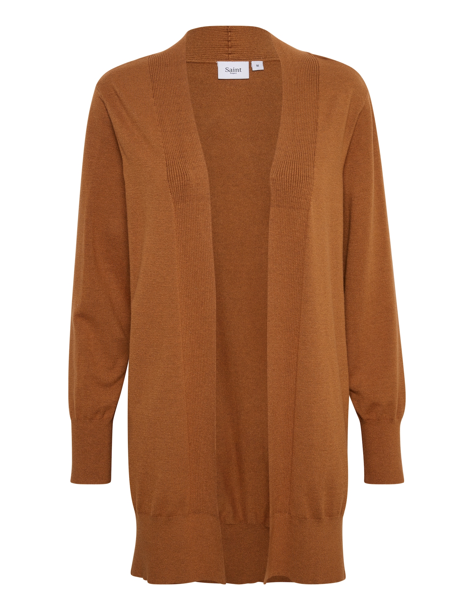 SAINT TROPEZ Pletena jopa 'Casandra'  karamel